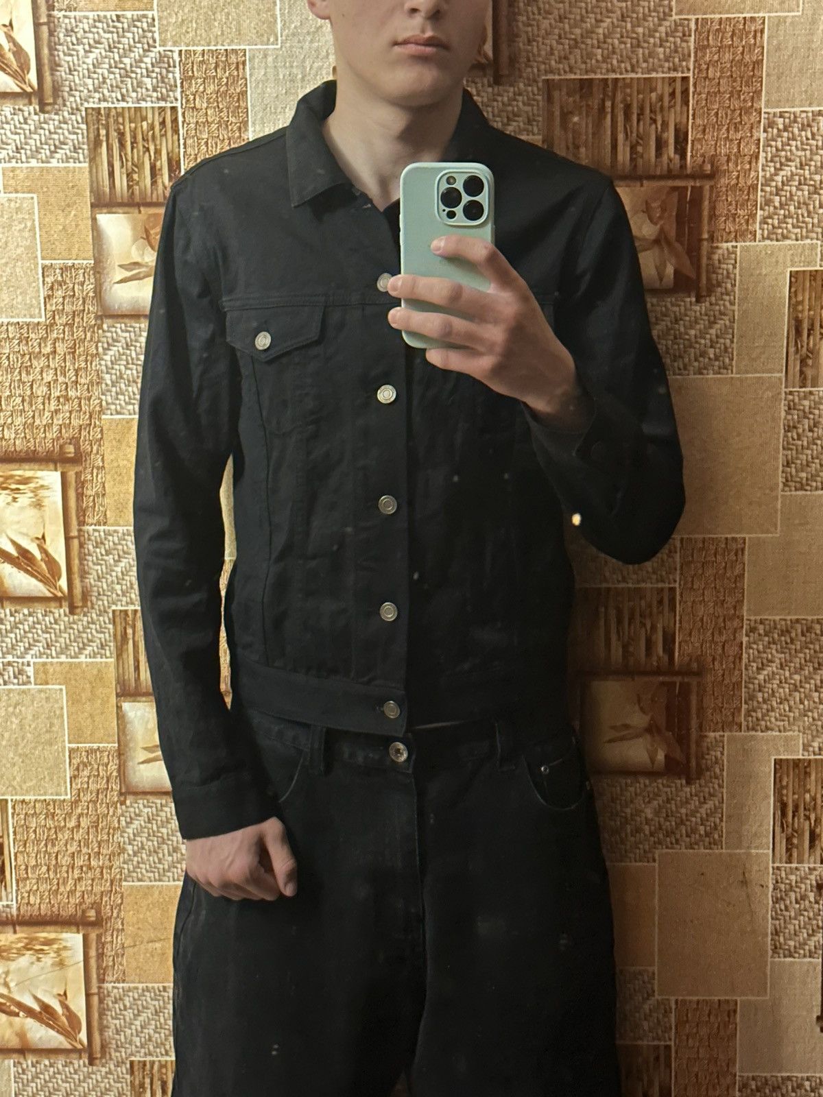 Saint Laurent Paris Saint Laurent Paris Denim Jacket black Size US M / EU 48-50 / 2 - 10 Thumbnail