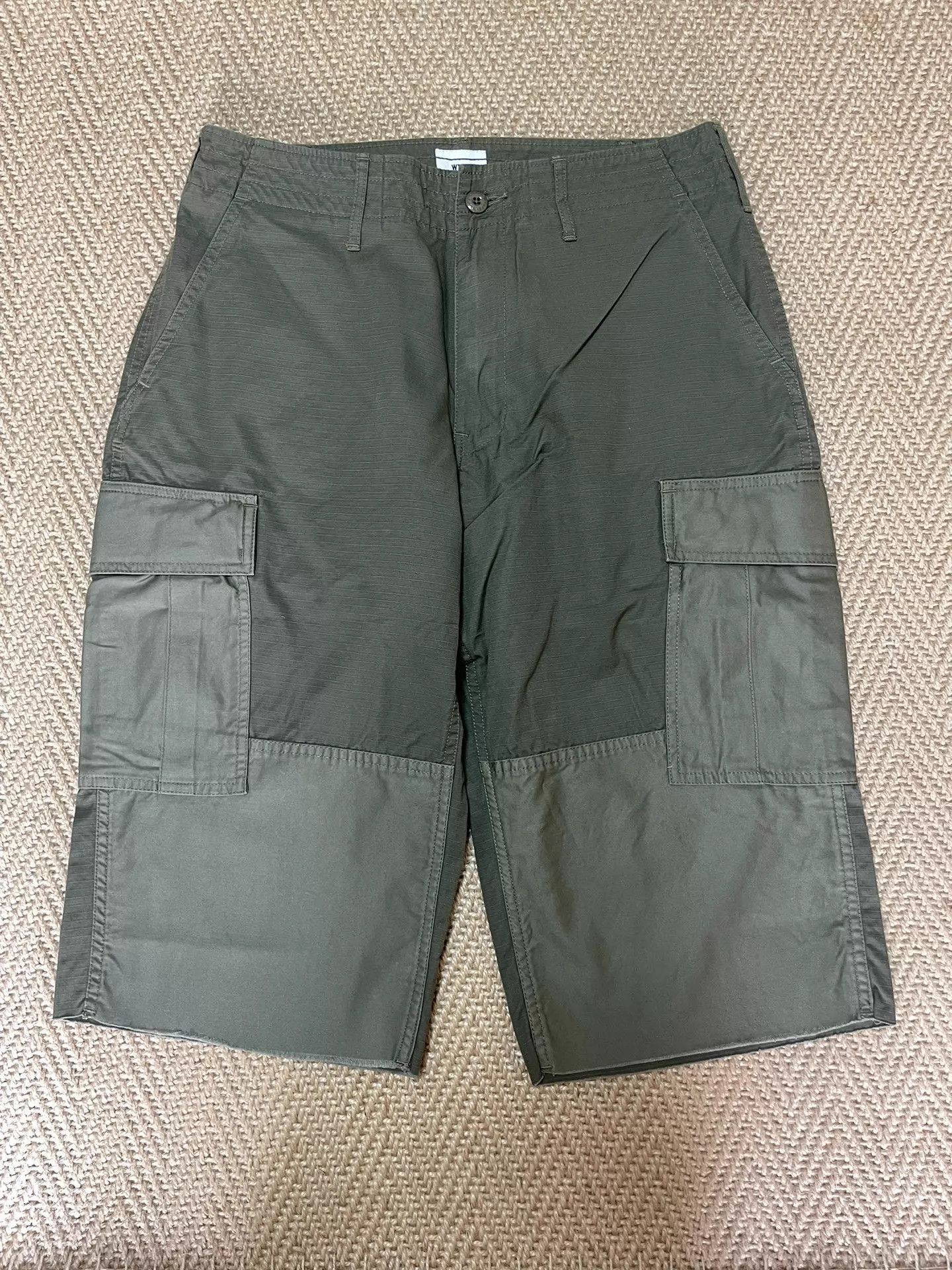 Wtaps WTAPS JUNGLE CHOPPED 7-CUT SHORTS SZ S Size US 29 - 1 Thumbnail