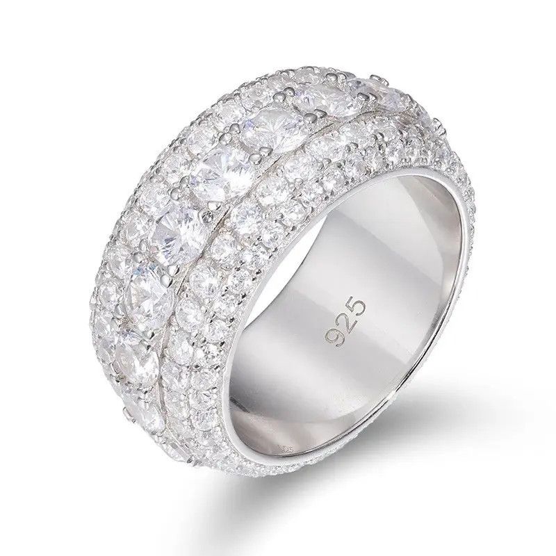 Jewelry Fine Jewelry With Certificate Moissanite Rings Size ONE SIZE - 3 Thumbnail