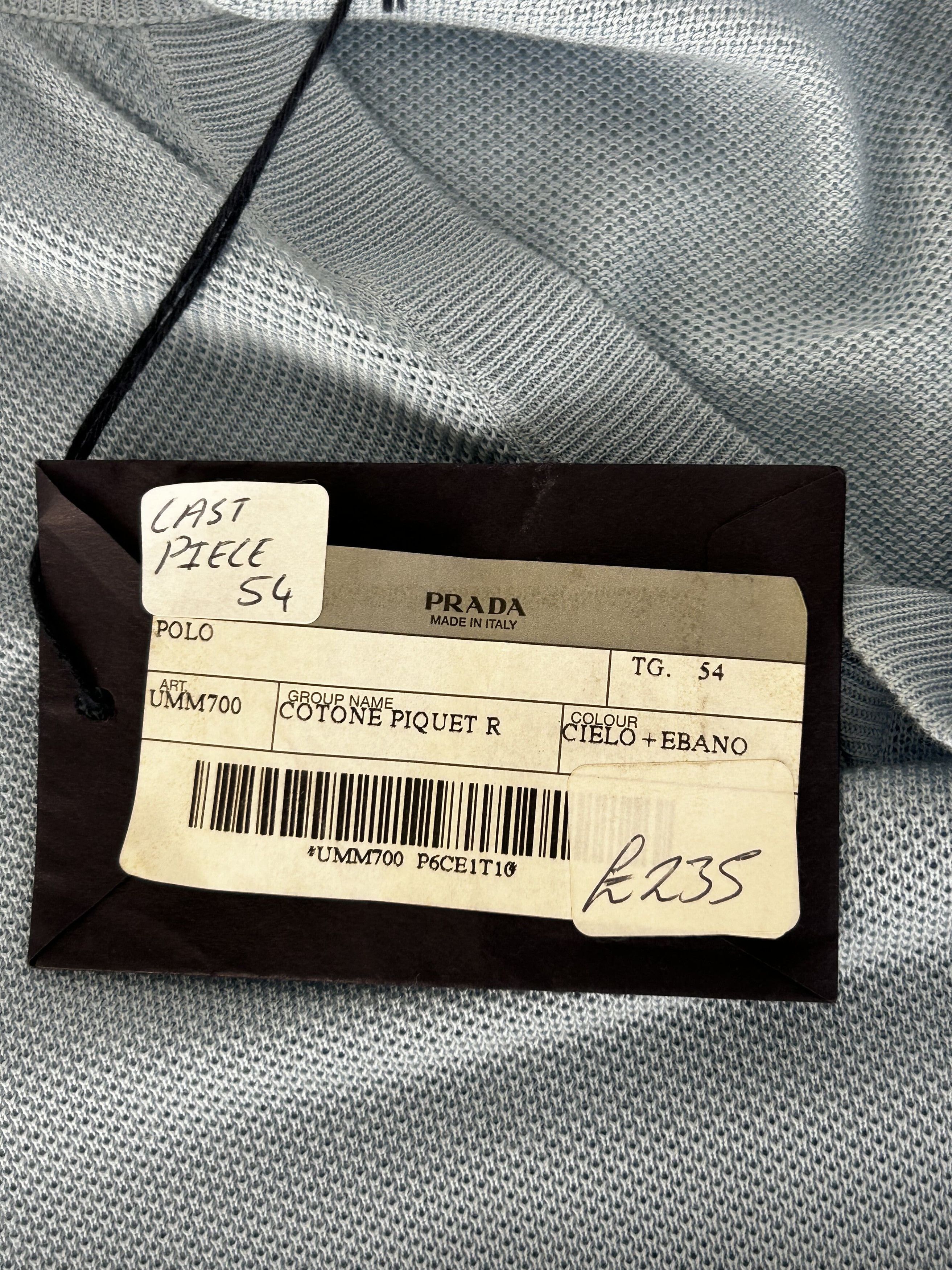 Prada PRADA V-NECK COTTON KNIT Size US XL / EU 56 / 4 - 4 Thumbnail