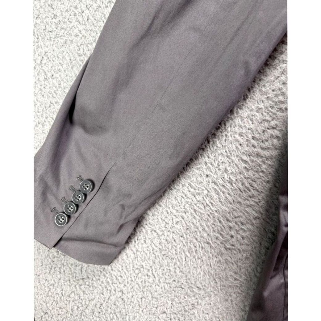 Vintage Lane Bryant Blazer Womens 16 Grey 1 Button Coat Jacket Office Pocket Blazer Womens 16 Grey 1 Button Coat Jacket Office Pocket Ladies NEW Size XXL / US 16-18 / IT 52-54 - 6 Thumbnail