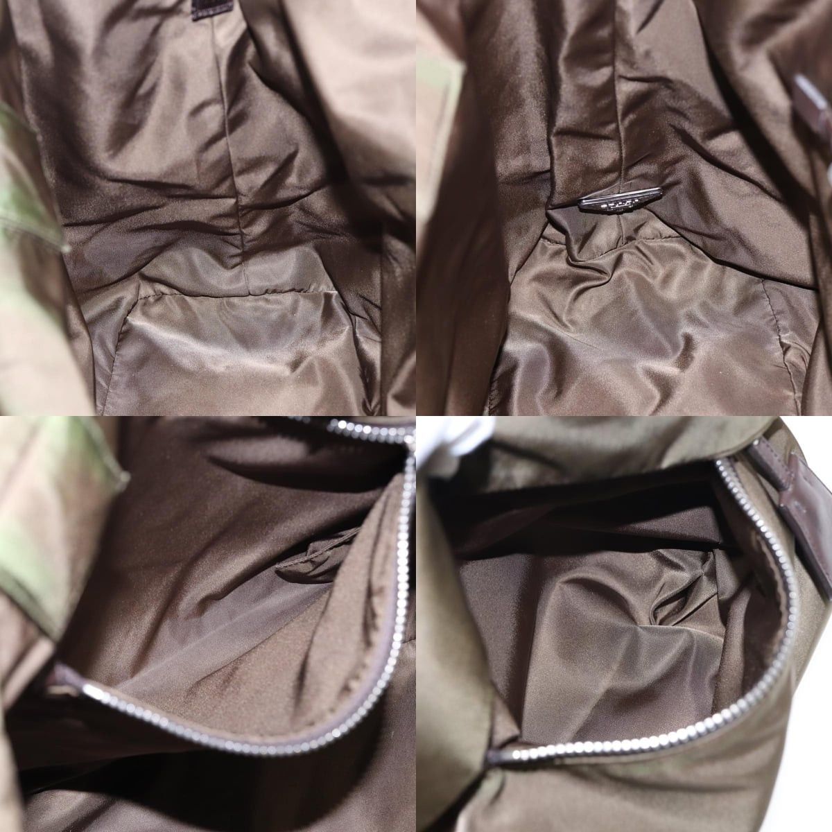 Prada PRADA Tote Bag Nylon Khaki Size ONE SIZE - 12 Thumbnail