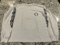 Buy Chrome Hearts Horseshoe Long-Sleeve T-Shirt 'Black/White' - 1383  100000103HLST BLWT