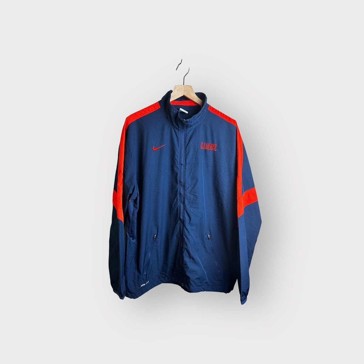 Nike Vintage Illinois University Nike Jacket Size US L / EU 52-54 / 3 - 1 Thumbnail