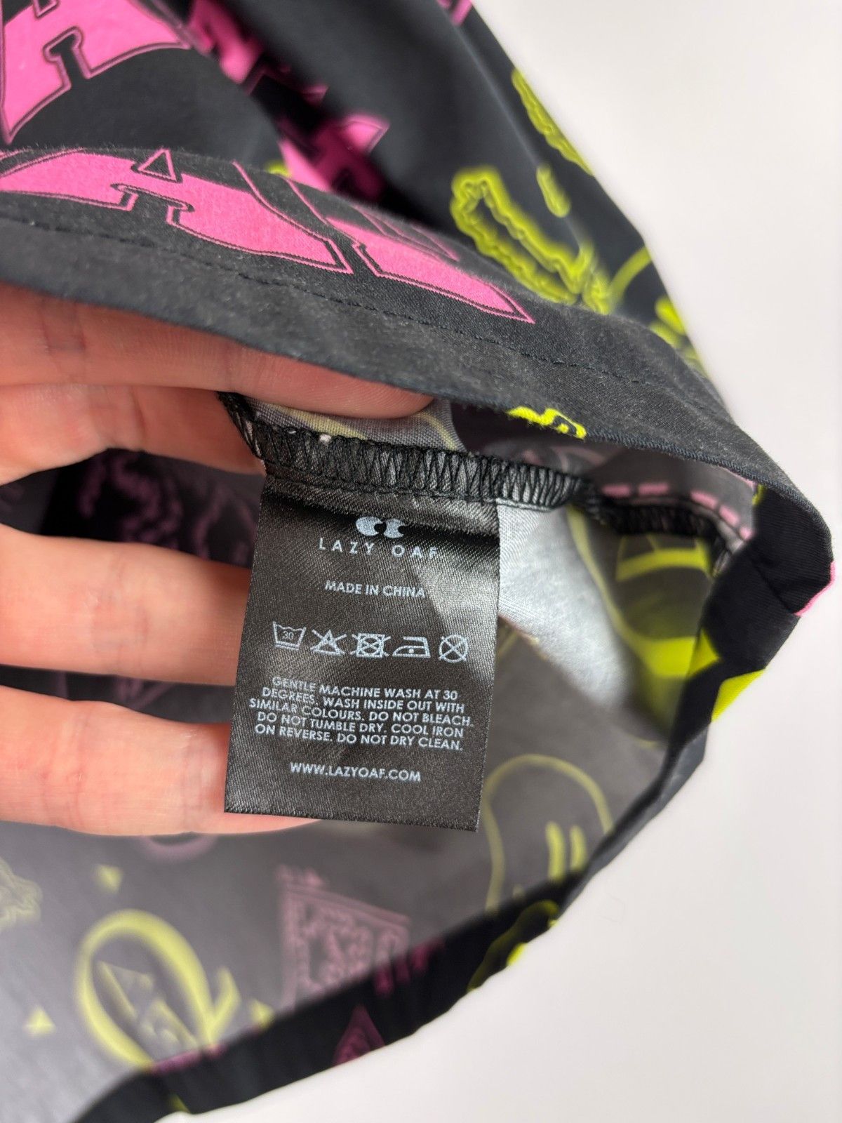 Lazy Oaf Lazy Oaf Button Down Shirt Colorful Top Black Size US 6 Size M / US 6-8 / IT 42-44 - 9 Thumbnail