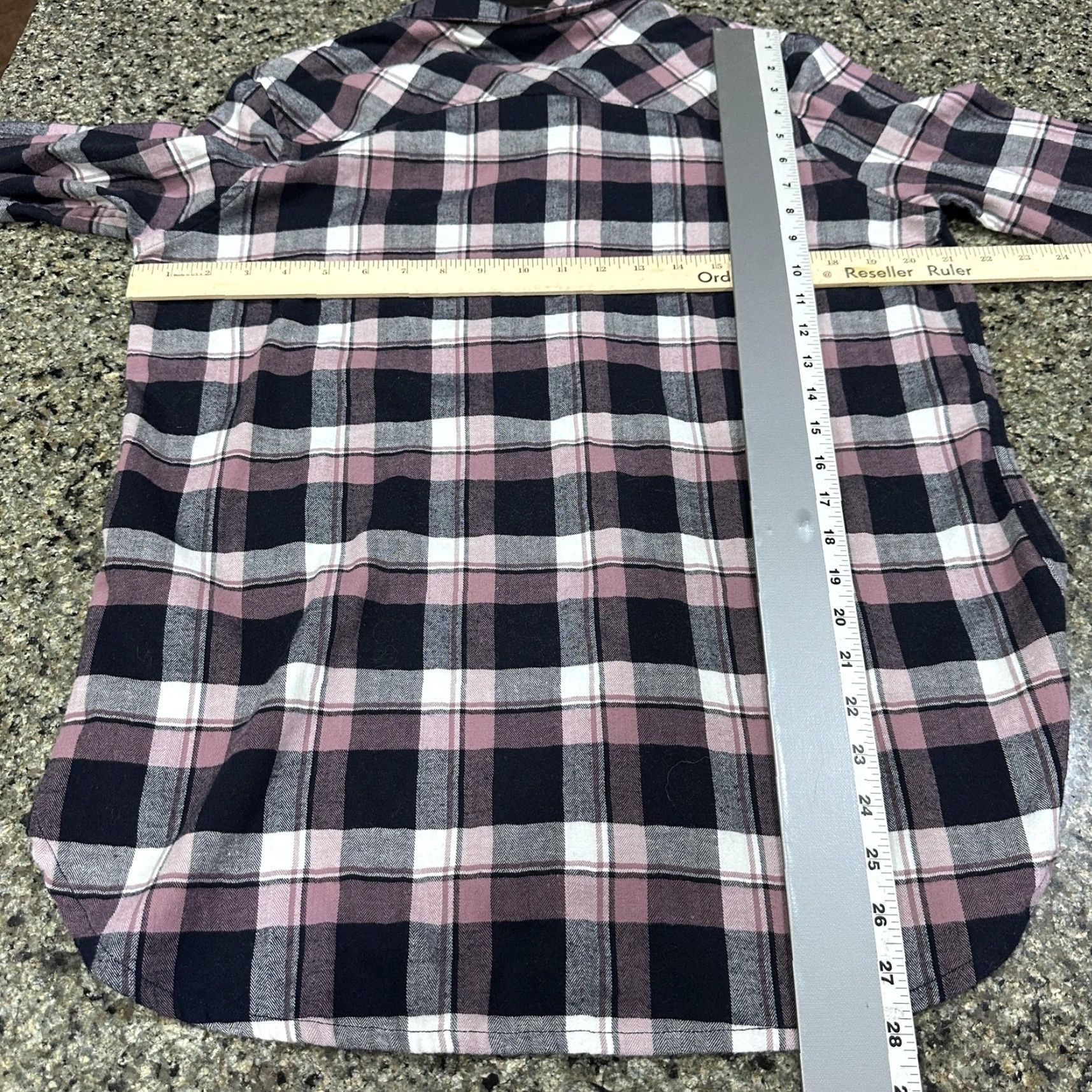 Orvis Orvis Button-Up Shirt Size L Pink Blue White Plaid Collared Outdoor Casual Womens Size L / US 10 / IT 46 - 4 Thumbnail