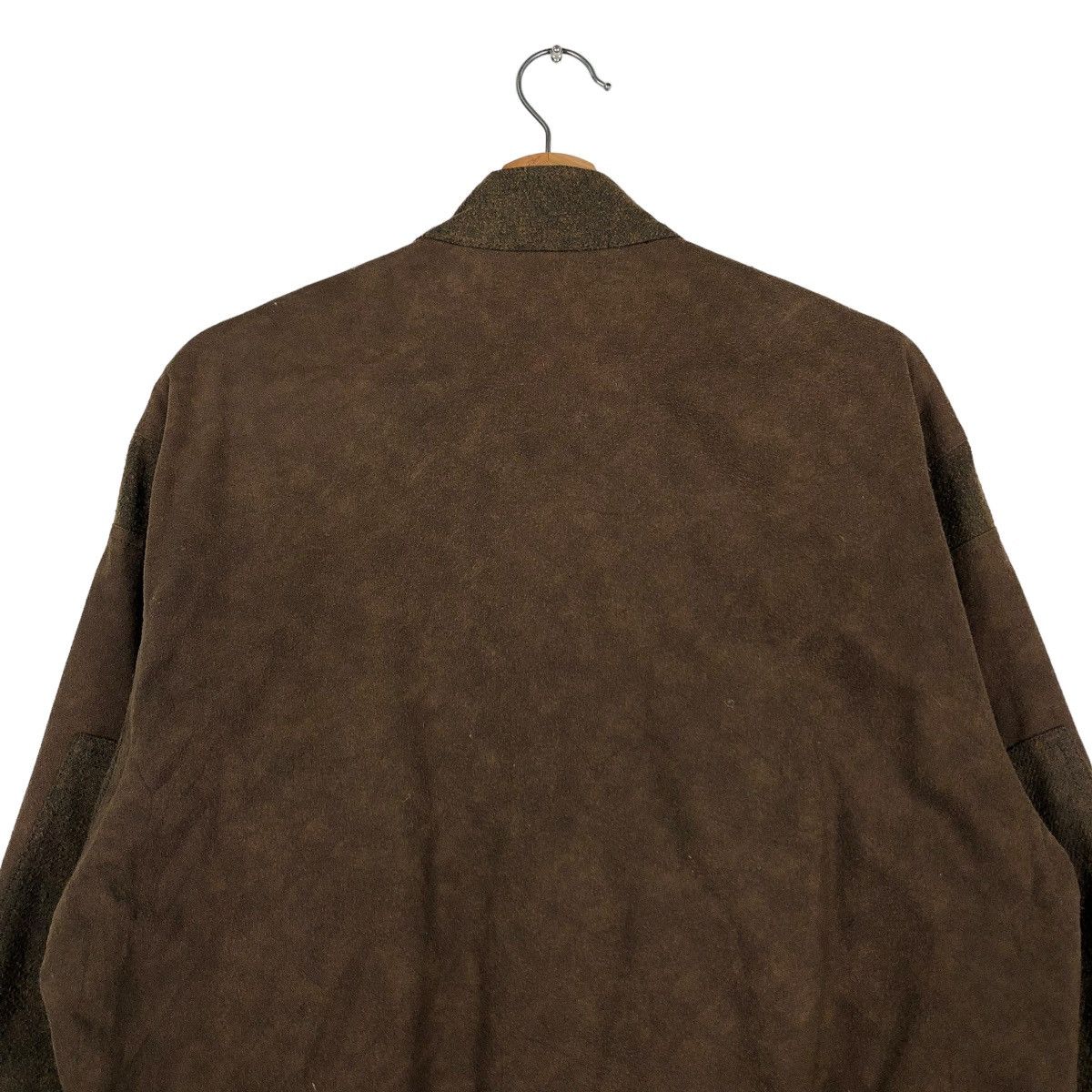 Japanese Brand 🔥VINTAGE BIKER SUEDE FLY JACKET CROSSBREED ISSEY MIYAKE Size US M / EU 48-50 / 2 - 11 Thumbnail