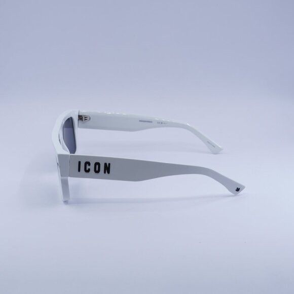 Dsquared2 🕶️ New Dsquared2 ICON 0008/S 0VK6 IR White Sunglasses Size ONE SIZE - 7 Thumbnail