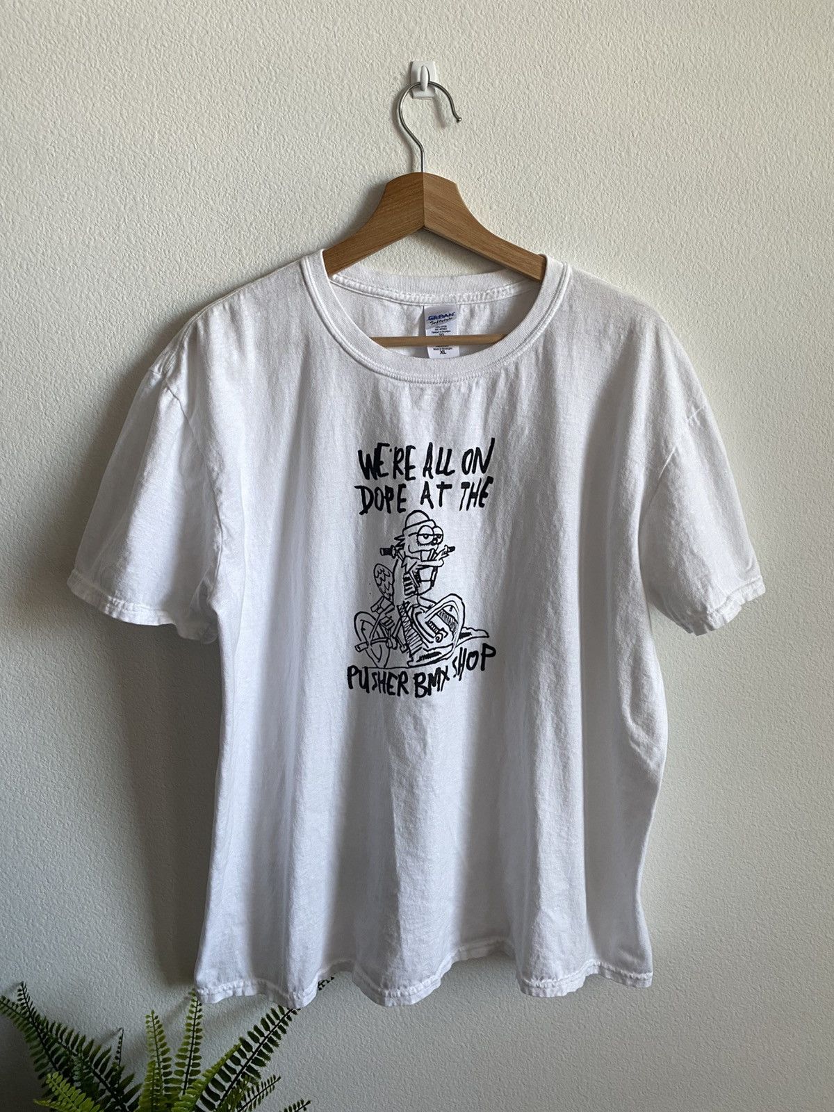 Vintage Y2K Dope BMX Pusher Bike Shop Tee Size US XL / EU 56 / 4 - 1 Thumbnail