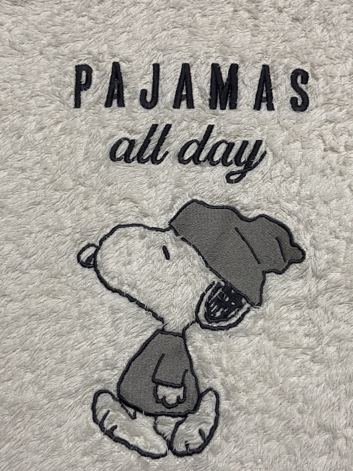 Disney × Peanuts Peanuts Snoopy Pajamas All Day Fleece Size S / US 4 / IT 40 - 3 Thumbnail