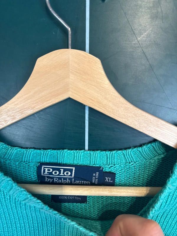 Polo Ralph Lauren Ralph Lauren Knitted Sweatshirt Size US XL / EU 56 / 4 - 4 Thumbnail