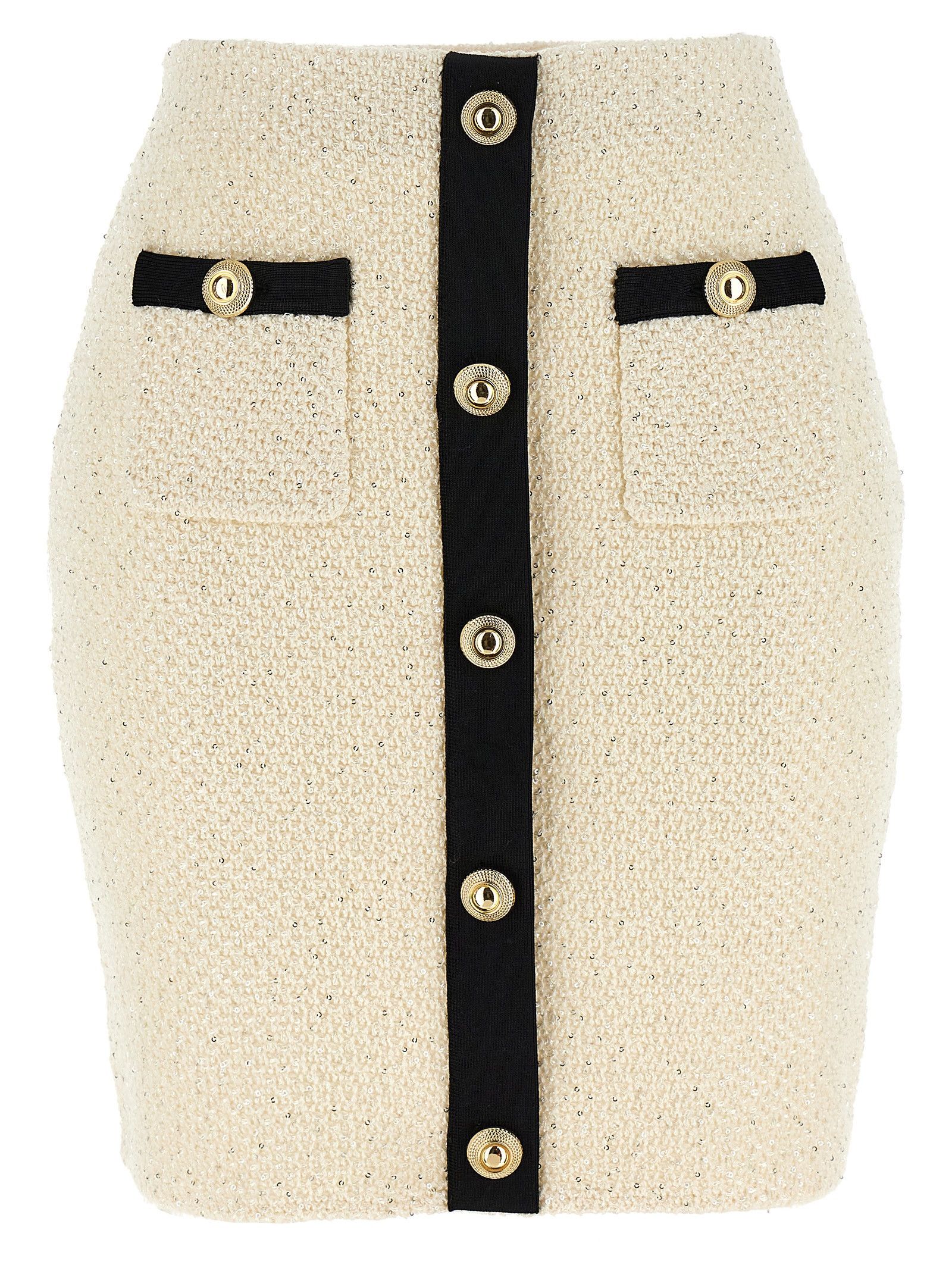スカート SELF PORTRAIT Women Mid Skirts SS25 156MSK BR BROWN Self-Portrait SELF PORTRAIT Women Mid Skirts SS25 156MSK BR