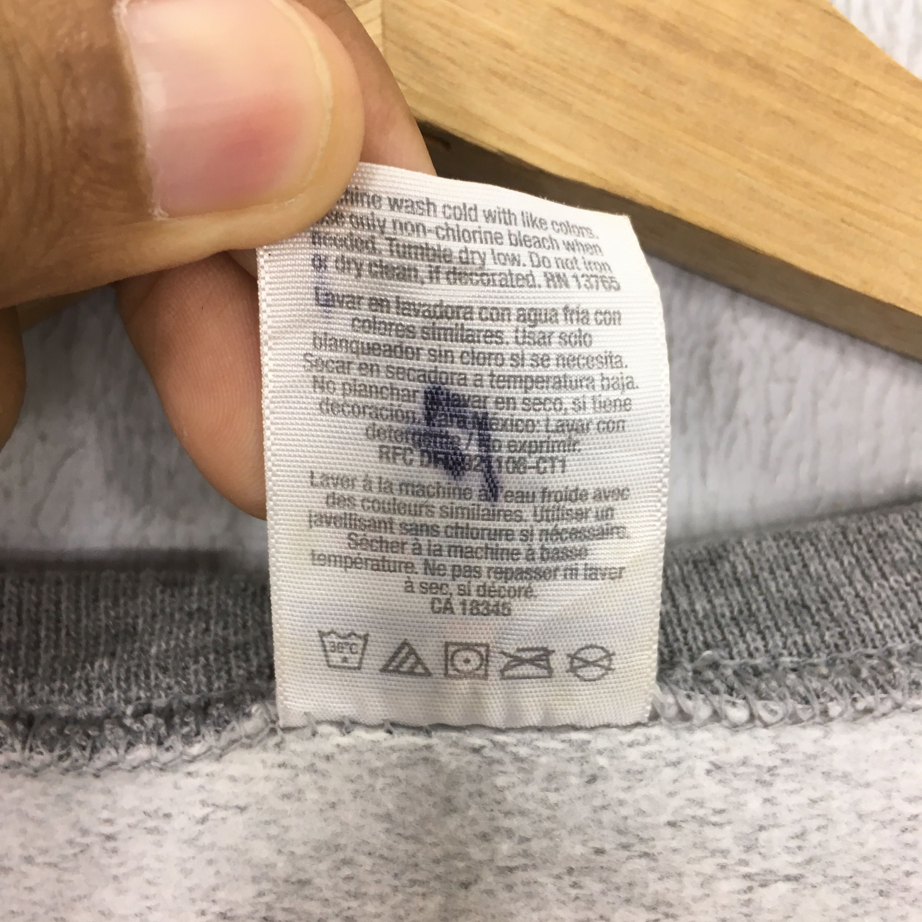 Jerzees vintage sweatshirt gray yorktown virginia - 360 Size US M / EU 48-50 / 2 - 3 Thumbnail