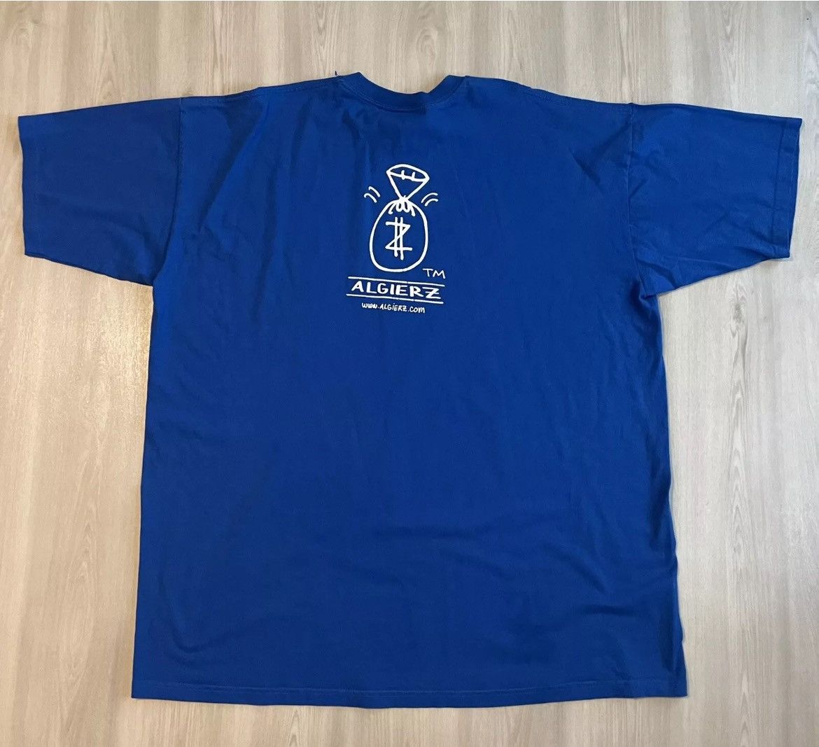 Rap Tees × Vintage Vintage Y2K Algierz Raptee Real G’s Move in Silence mens 5XL Size US XXL / EU 58 / 5 - 4 Thumbnail