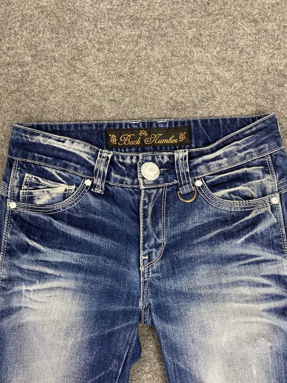 Japanese Brand japanese brand back number denim nice design Size 30" / US 8 / IT 44 - 7 Thumbnail