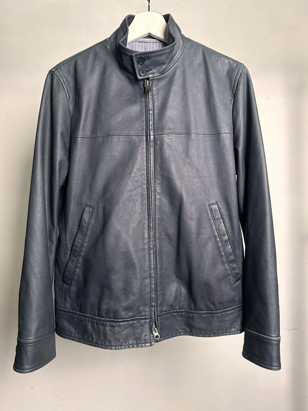Theory Theory SheepSkin Leather Jacket Size US M / EU 48-50 / 2 - 2 Thumbnail