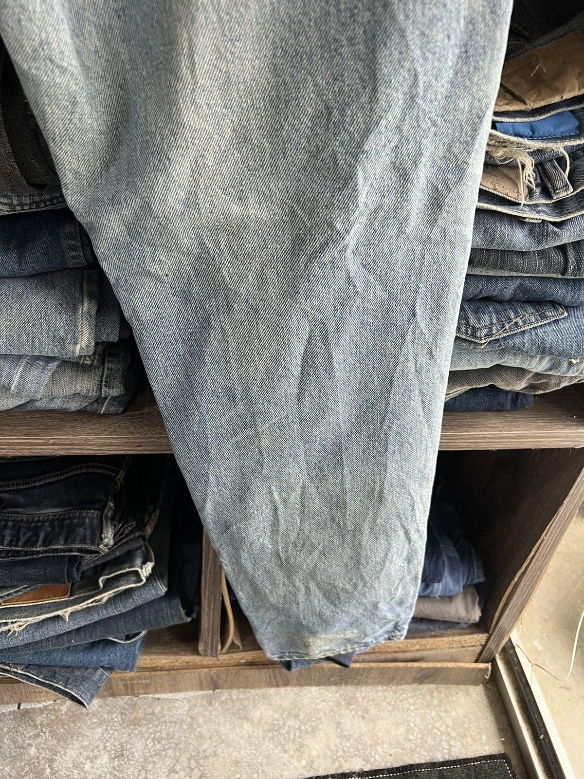 Levi's Vintage Clothing 🔥Vintage Levis 550 Distressed Denim Size US 30 / EU 46 - 19 Thumbnail