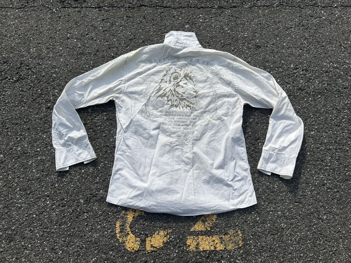Roar × Vintage Rare Roar Lion Button Up Size US L / EU 52-54 / 3 - 2 Thumbnail