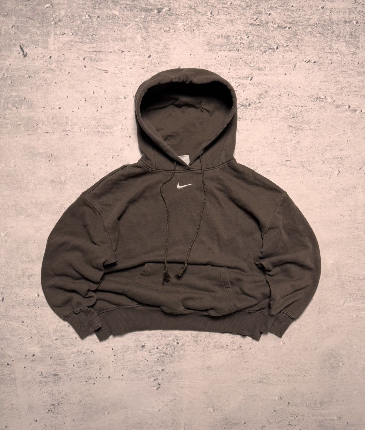 Nike × Vintage NIKE VINTAGE CENTER LOGO OVERSIZE BOXY HOODIE Size US M / EU 48-50 / 2 - 1 Thumbnail