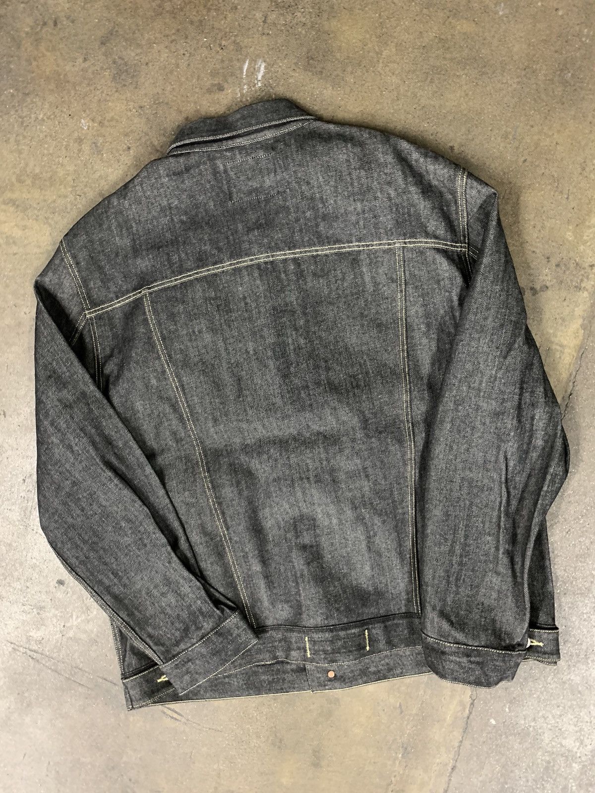 Guess × Vintage Vintage Guess DarkWash Denim Jacket Size US XXL / EU 58 / 5 - 4 Thumbnail