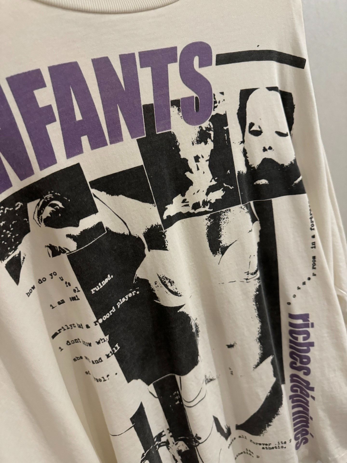 Enfants Riches Deprimes Enfants Riches Deprimes Portrait print long sleeve 2501-Ne Size US M / EU 48-50 / 2 - 2 Thumbnail