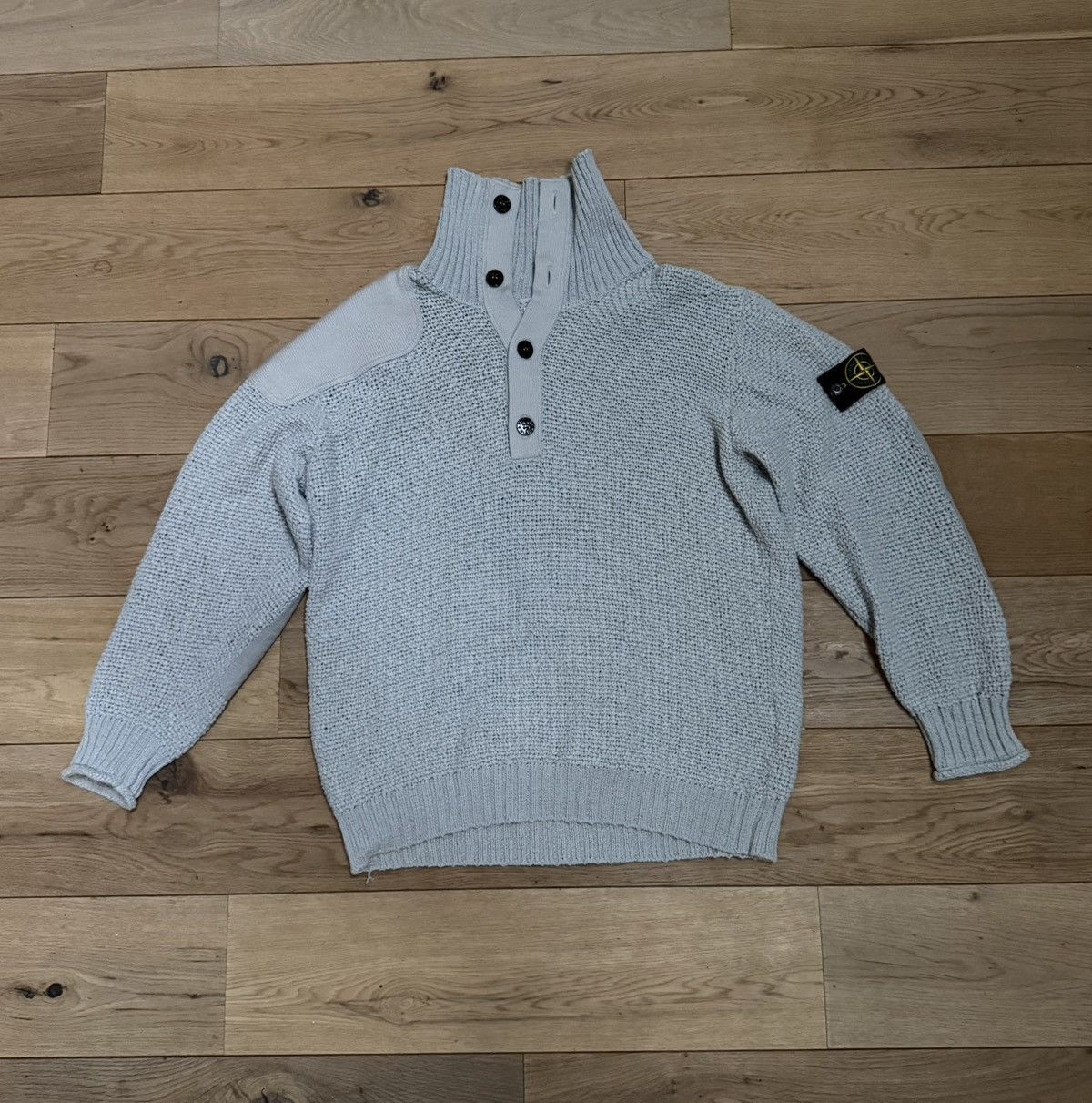 Stone Island Stone Island Sweater – 2000s Size US L / EU 52-54 / 3 - 1 Thumbnail