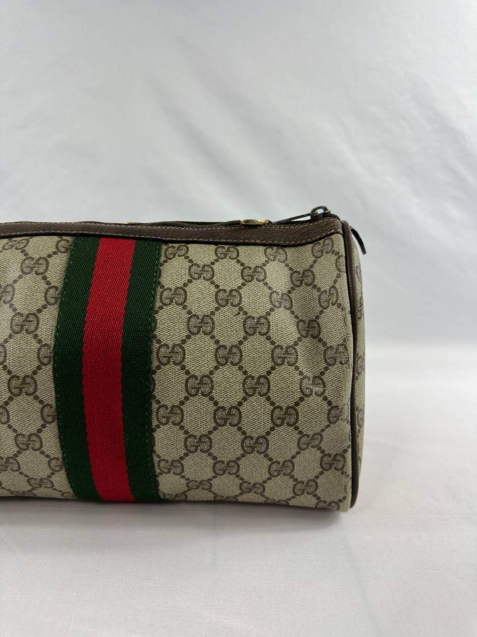 Gucci Vintage Gucci GG Supreme Web Cosmetic Bag Size ONE SIZE - 9 Thumbnail