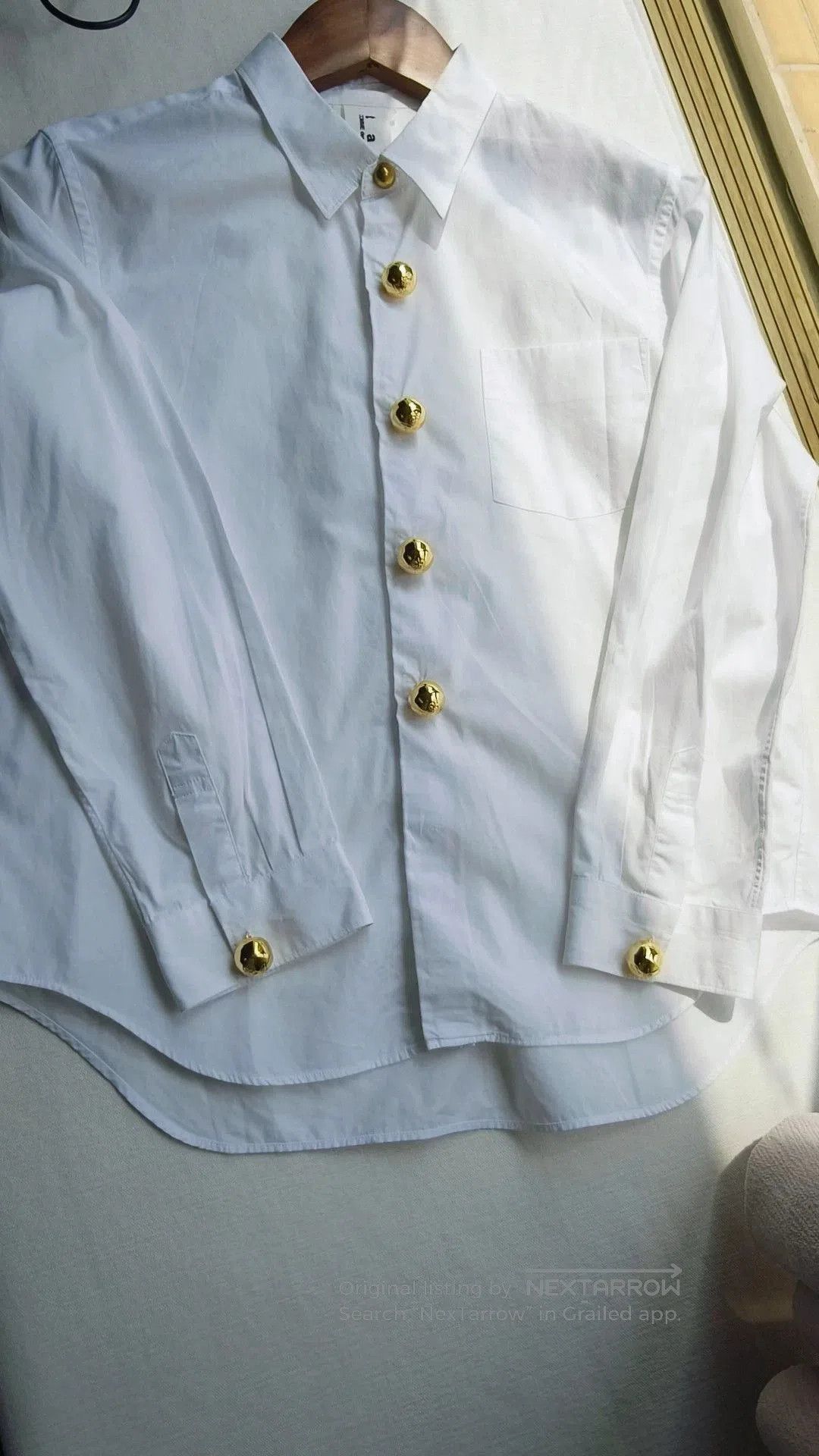 Comme des Garcons COMME des GARCONS Tao White Shirt. Size M / US 6-8 / IT 42-44 - 3 Thumbnail