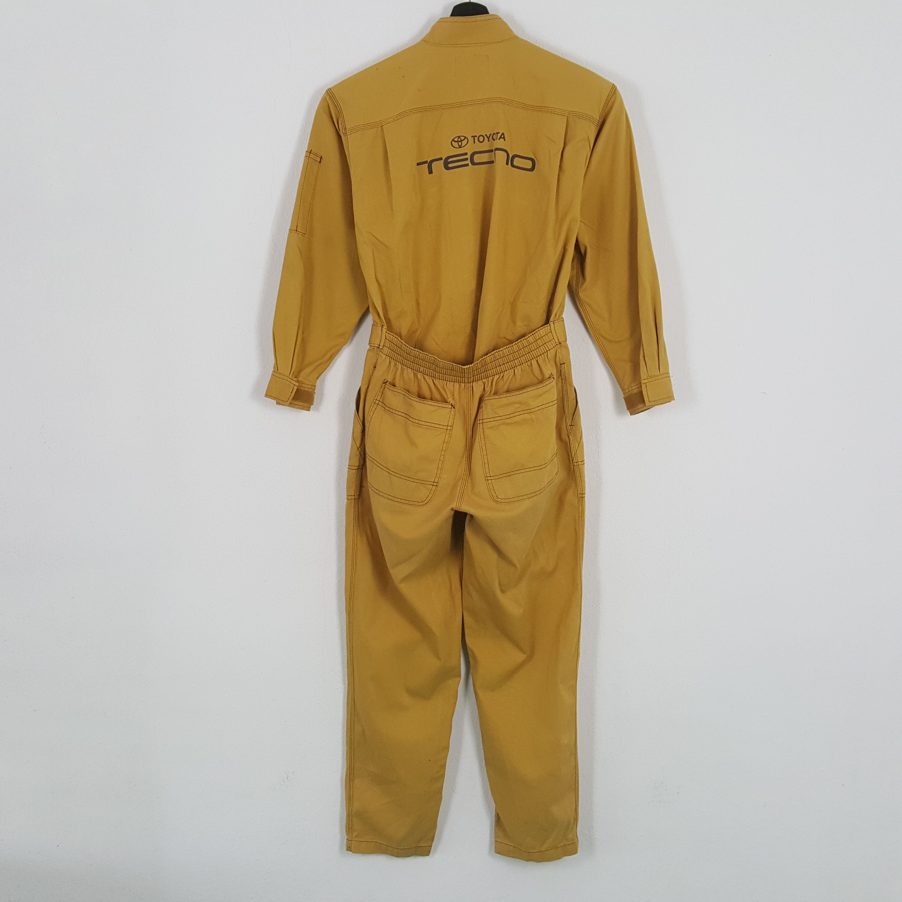 Japanese Brand TOYOTA TECNO Racing Workwear Motorsports Coverall Jacket Size US S / EU 44-46 / 1 - 1 Thumbnail