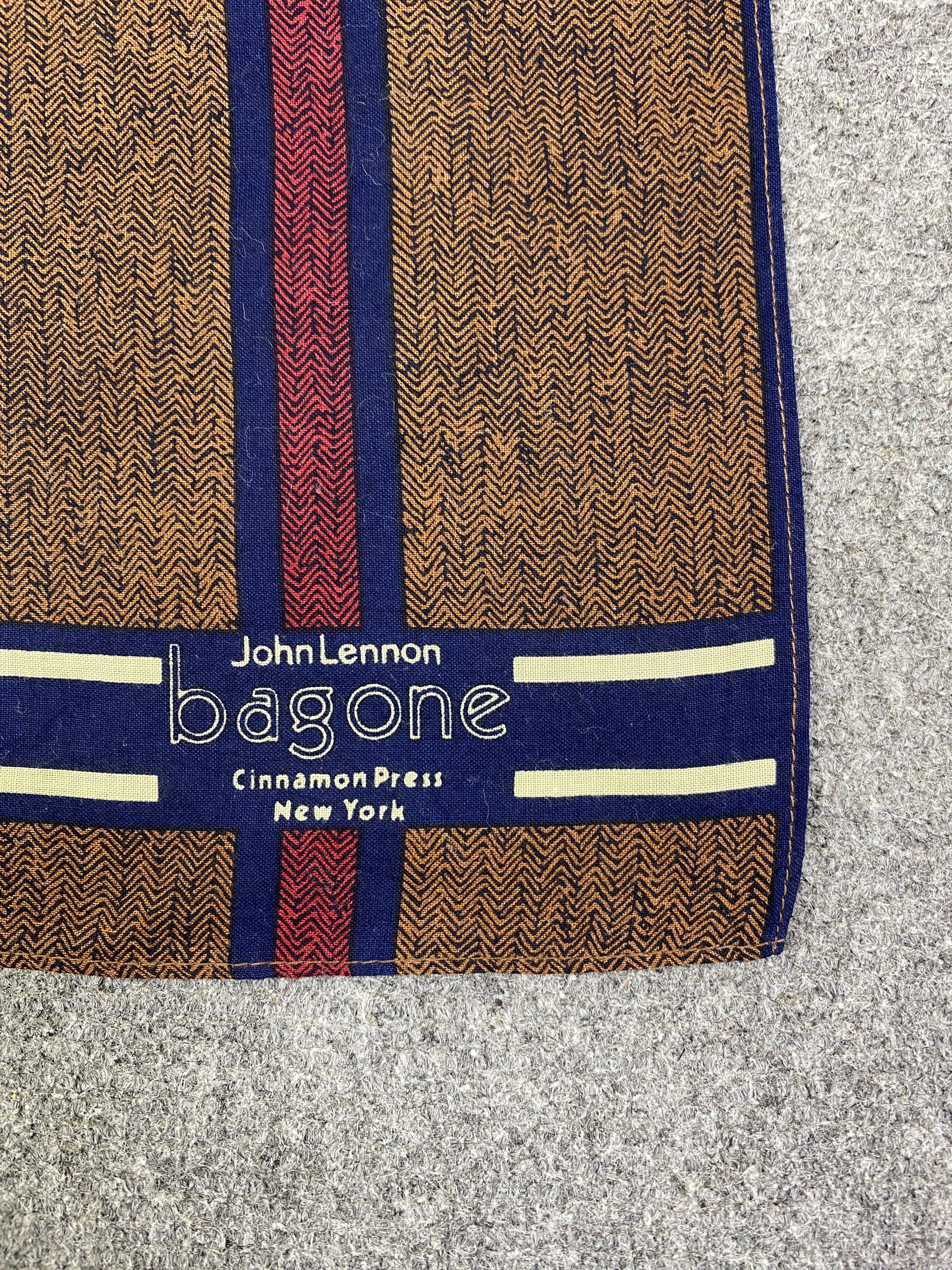 Other Vintage John Lennon Bagone Handkerchief KT0036 Size ONE SIZE - 5 Thumbnail