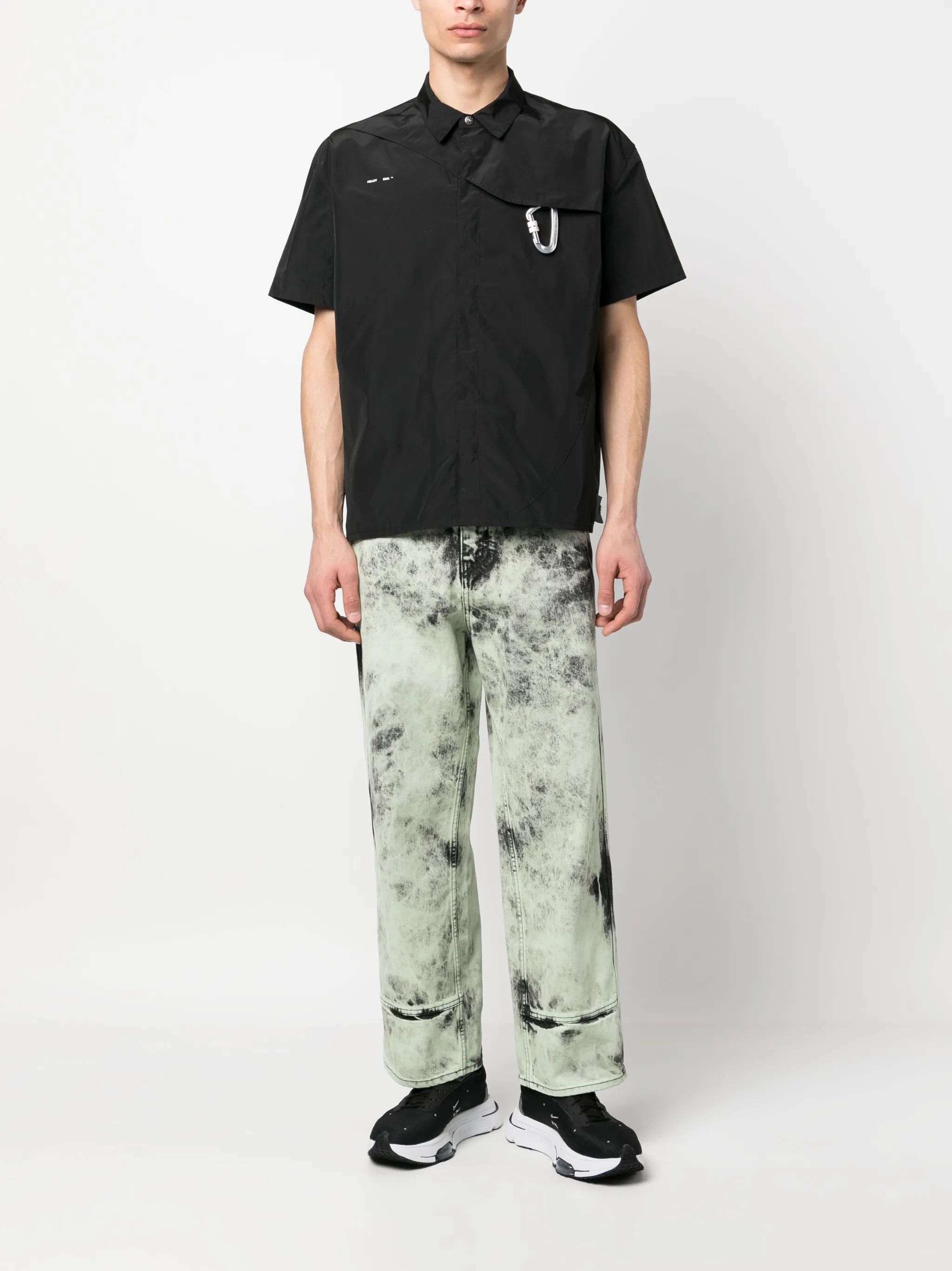OAMC o1y0225 Denim Pant in Sage Green/Black Size US 31 - 5 Thumbnail
