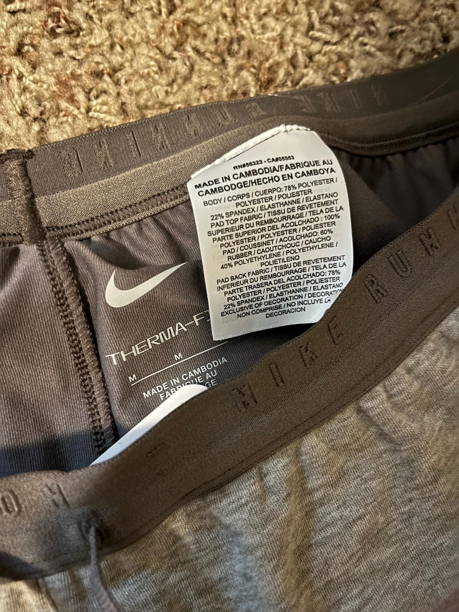 Nike Nike Men's Therma FIT Run Division Phenom Elite Running Pants Samples Size US 32 / EU 48 - 3 Thumbnail