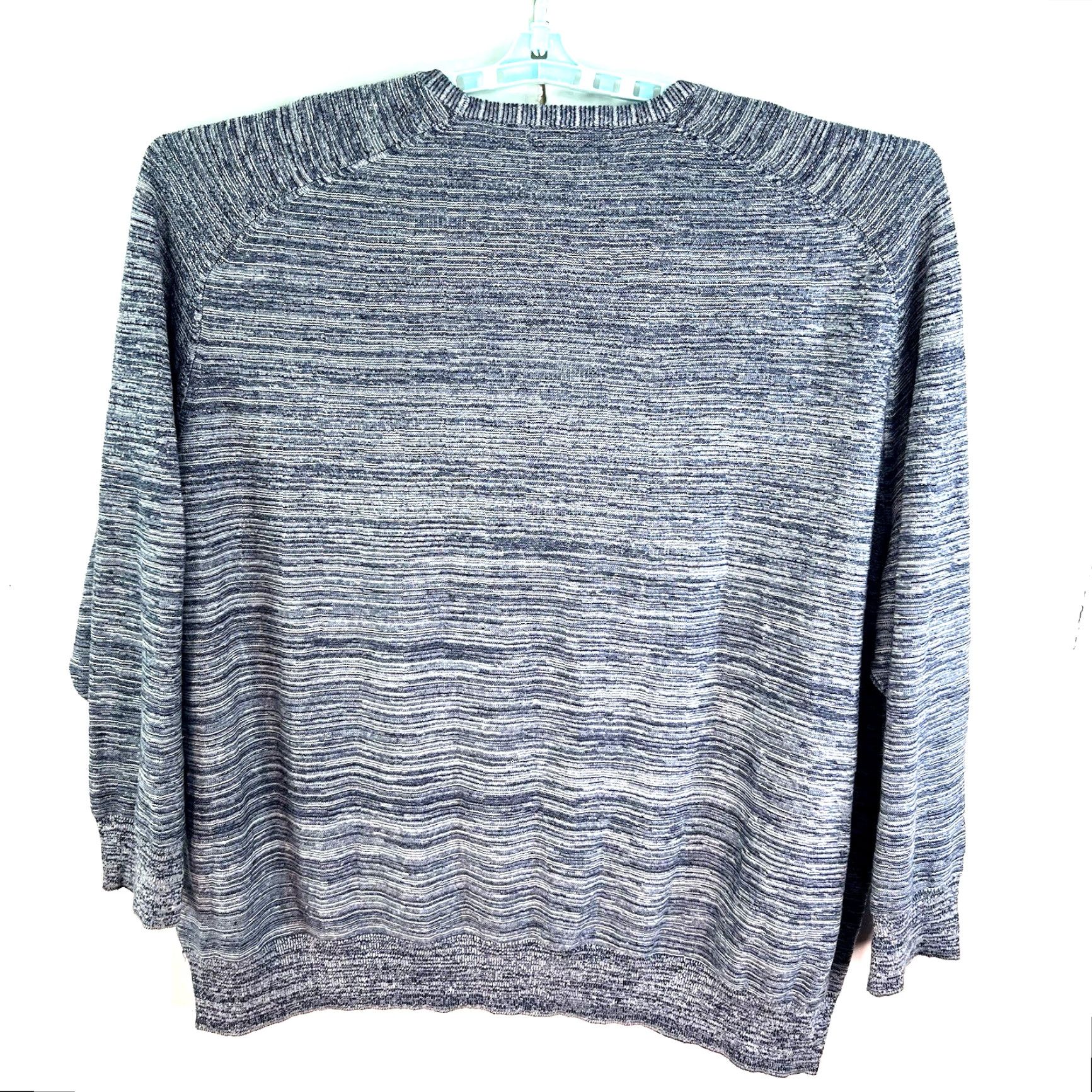Peter Millar VINTAGE Peter Millar Mens Sweater Pullover Long Sleeve Knit Solid Blue Size 4XL Wool Linen Casual Size US XXL / EU 58 / 5 - 6 Thumbnail