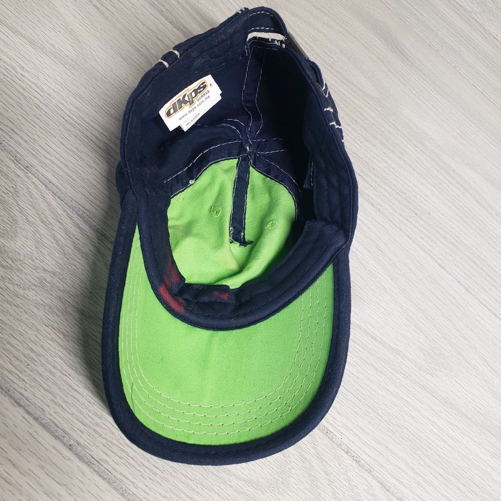 Vintage VINTAGE Unbranded Hat Baseball Cap One Size Green Caribbean Style Adult Unisex Palm Tree Adjustable Cap Hat Size ONE SIZE - 6 Thumbnail