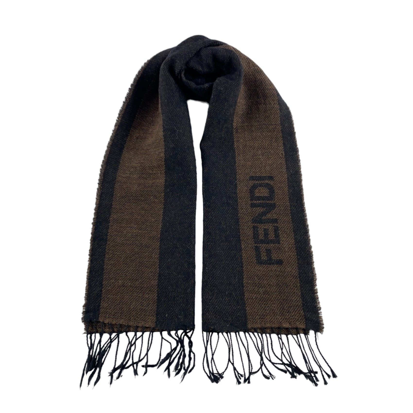 Fendi × Vintage Fendi Scarf / Muffler / Neckwear - WW1080 Size ONE SIZE - 1 Thumbnail