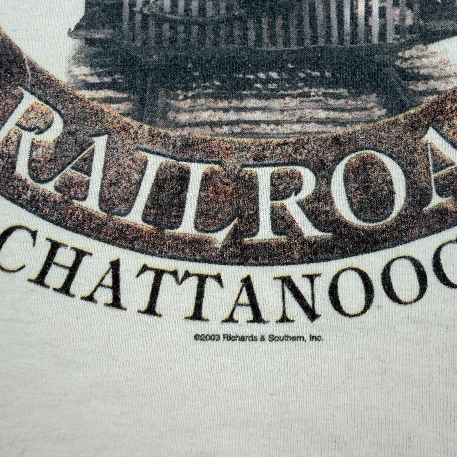 Gildan Vintage Tennessee Valley Railroad Chattanooga Tee L Size US L / EU 52-54 / 3 - 3 Thumbnail