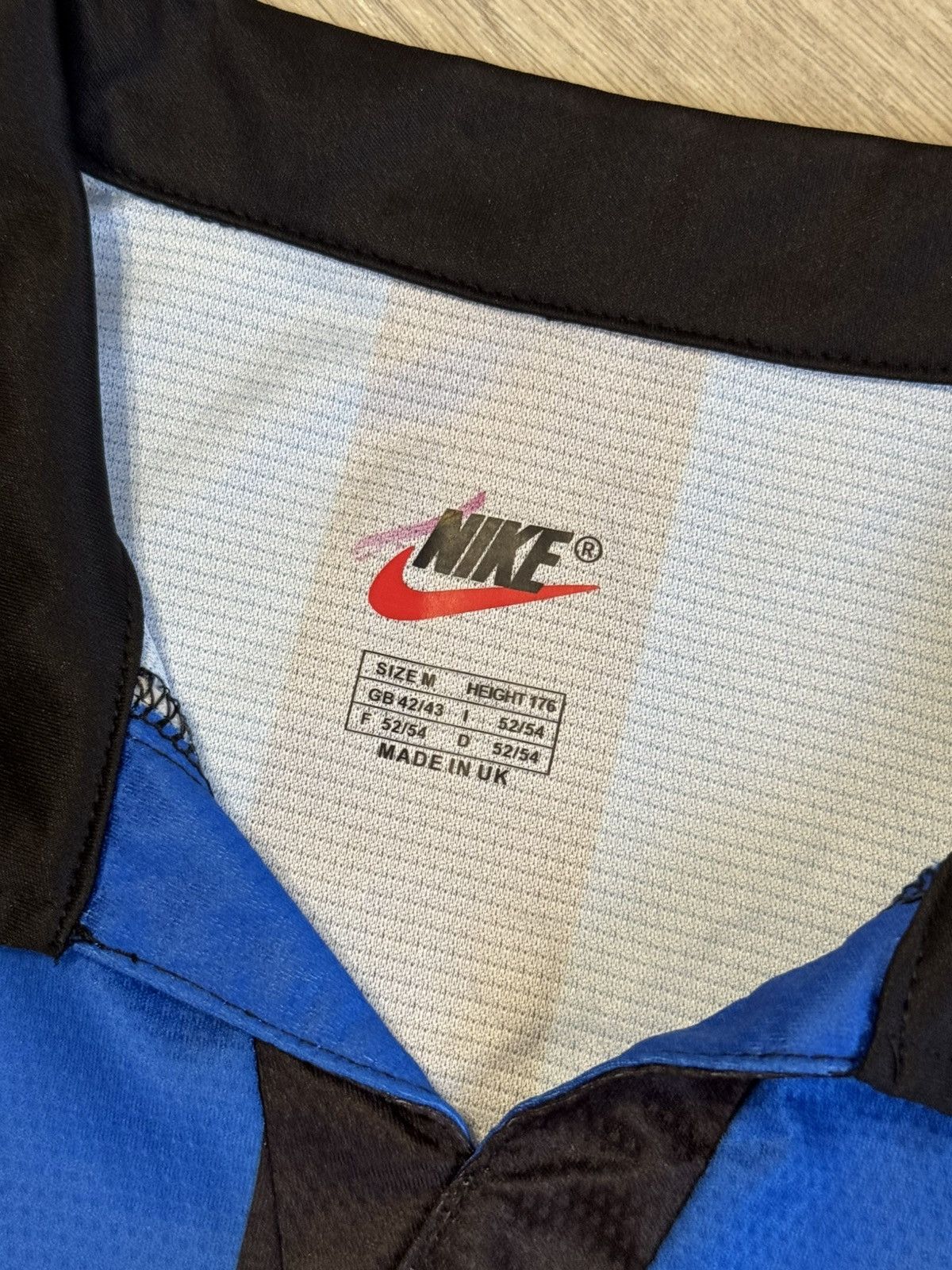 Nike 🔷Vintage Nike Inter Milan Ronaldo #7 1998/99 Soccer jersey🔷 Size US M / EU 48-50 / 2 - 4 Thumbnail