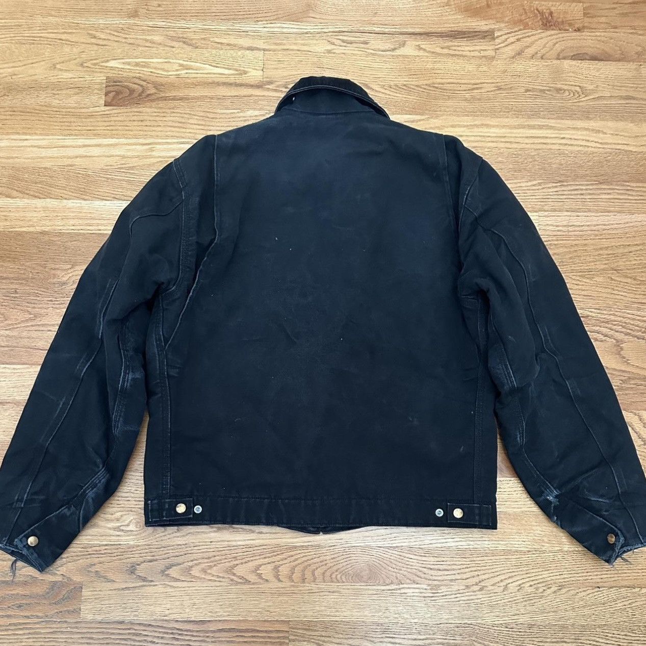 Carhartt Vintage black Carhartt Detroit Jacket J97 Size US L / EU 52-54 / 3 - 4 Thumbnail