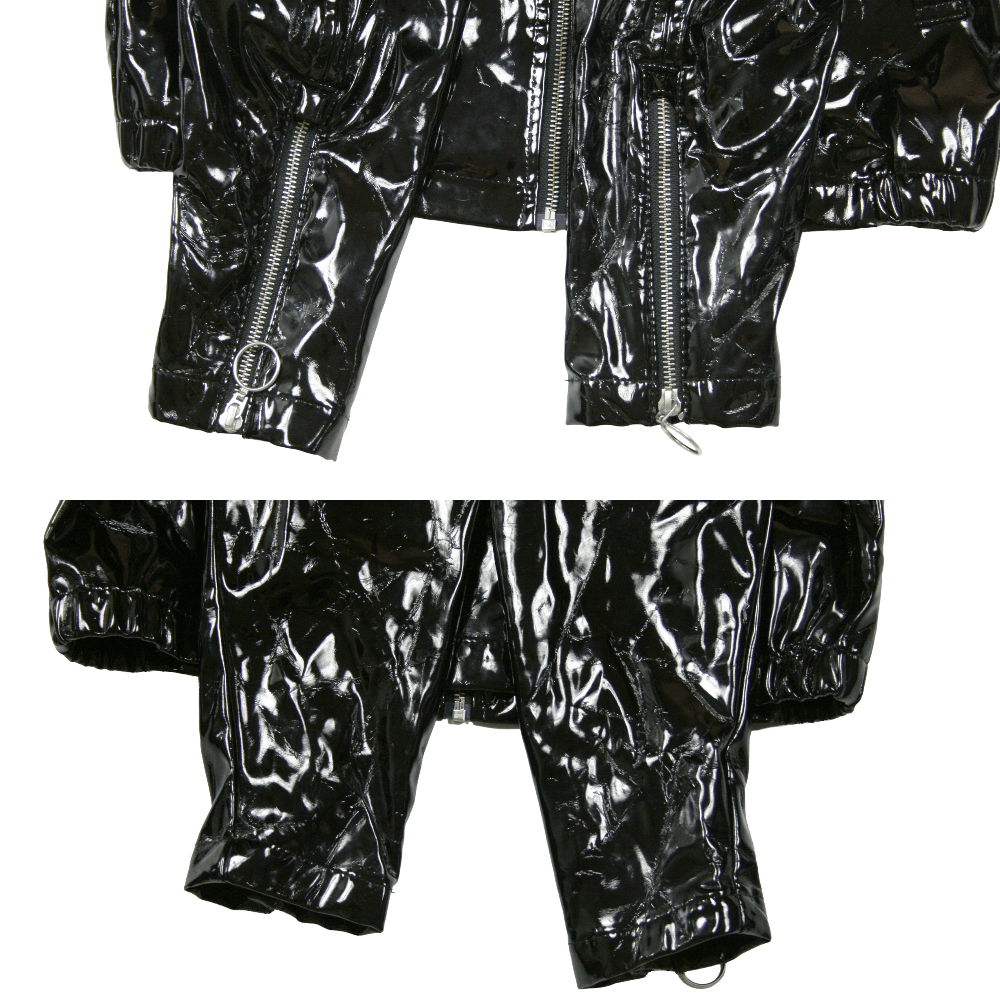 Eytys X H&M Latex Vinyl Patent Jacket Size XS / US 0-2 / IT 36-38 - 7 Thumbnail