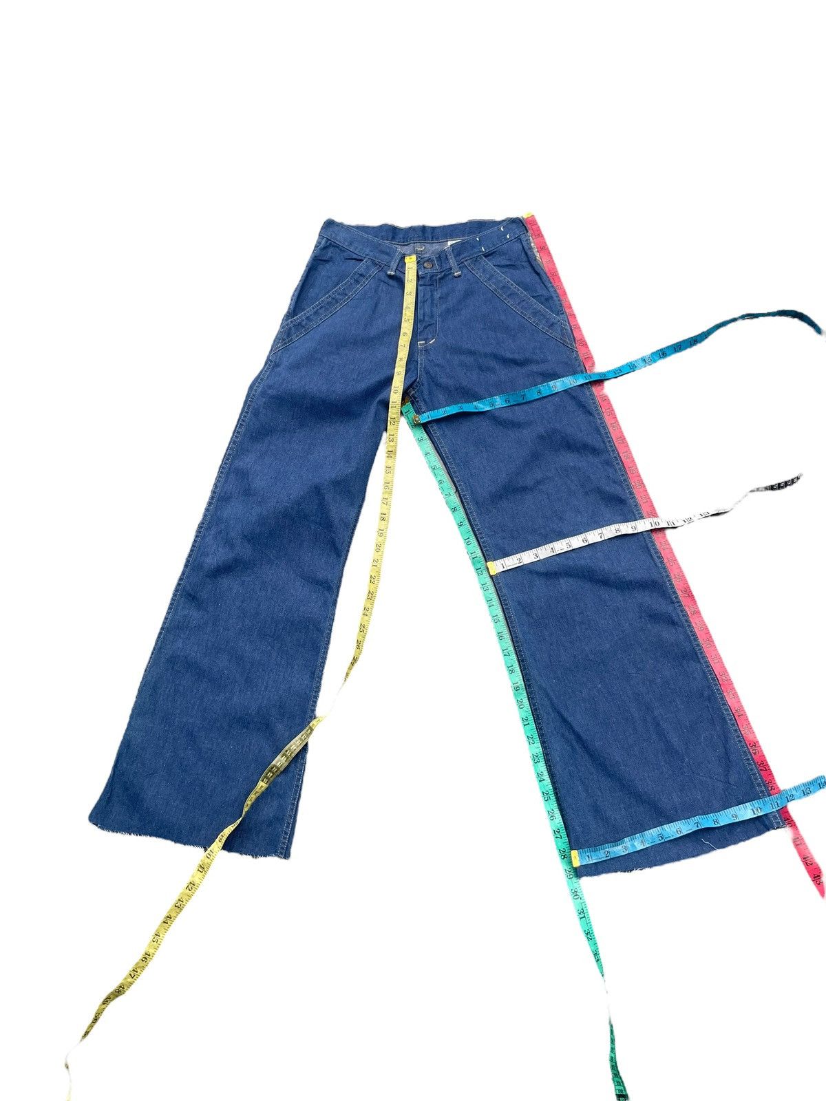 Other Vintage 70’s Unknown Flare Jeans Size US 28 / EU 44 - 9 Thumbnail
