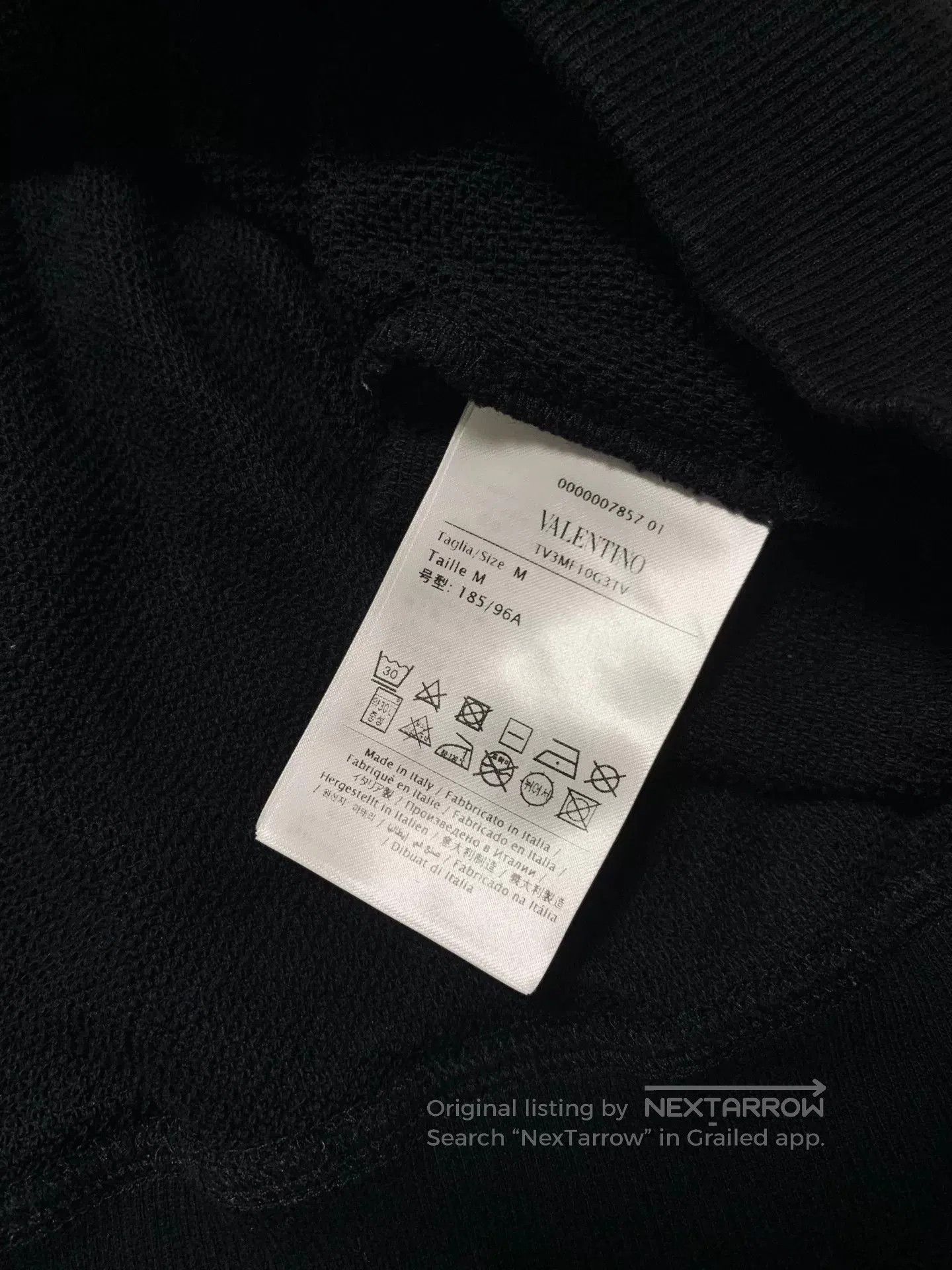 Valentino Valentino VLTN Logo Print Sweatshirt. Size US M / EU 48-50 / 2 - 5 Thumbnail