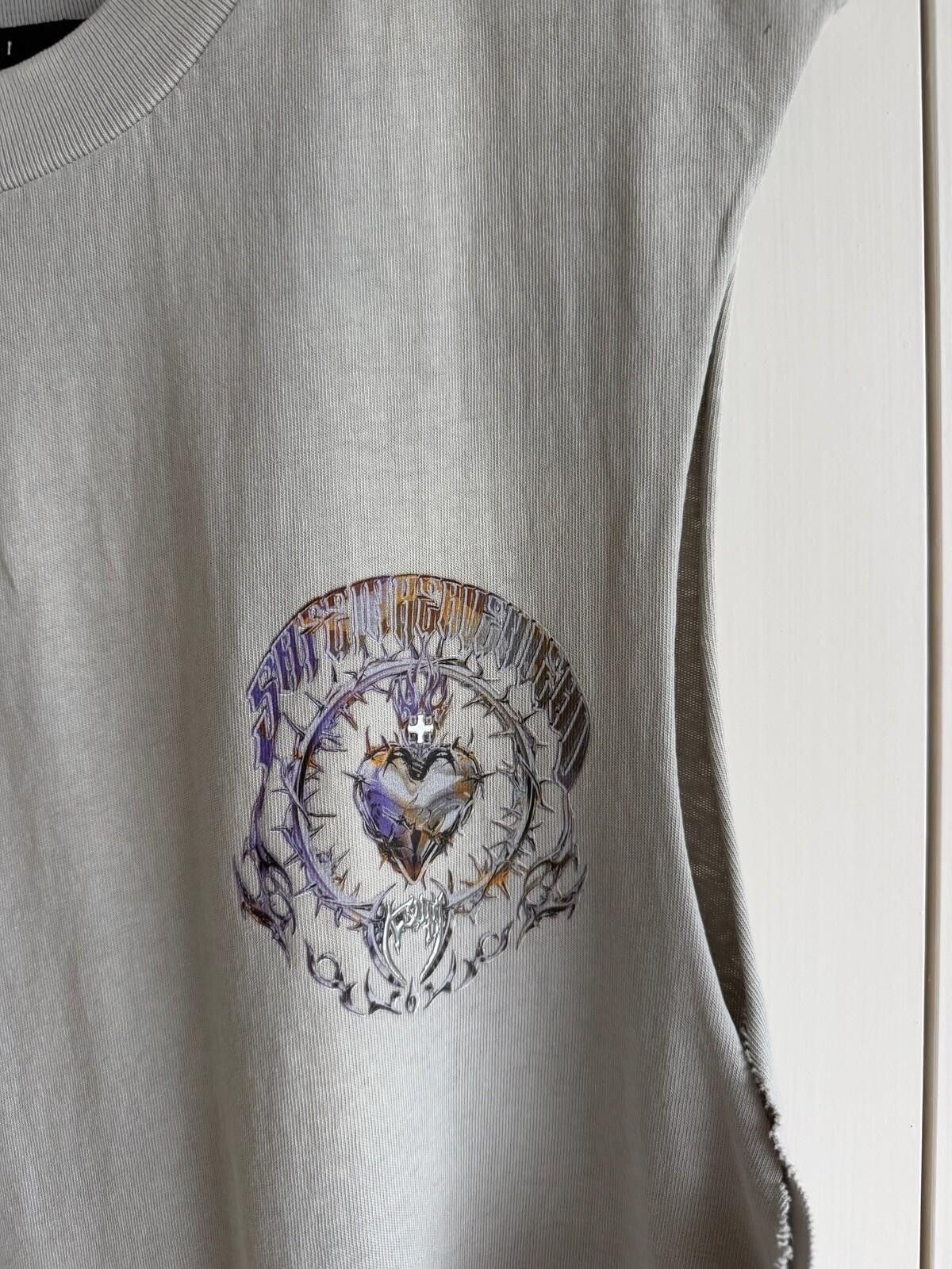 Ksubi new ksubi tee shirt mens anguish CUT OFF TANK GREY medium m Size US M / EU 48-50 / 2 - 4 Thumbnail
