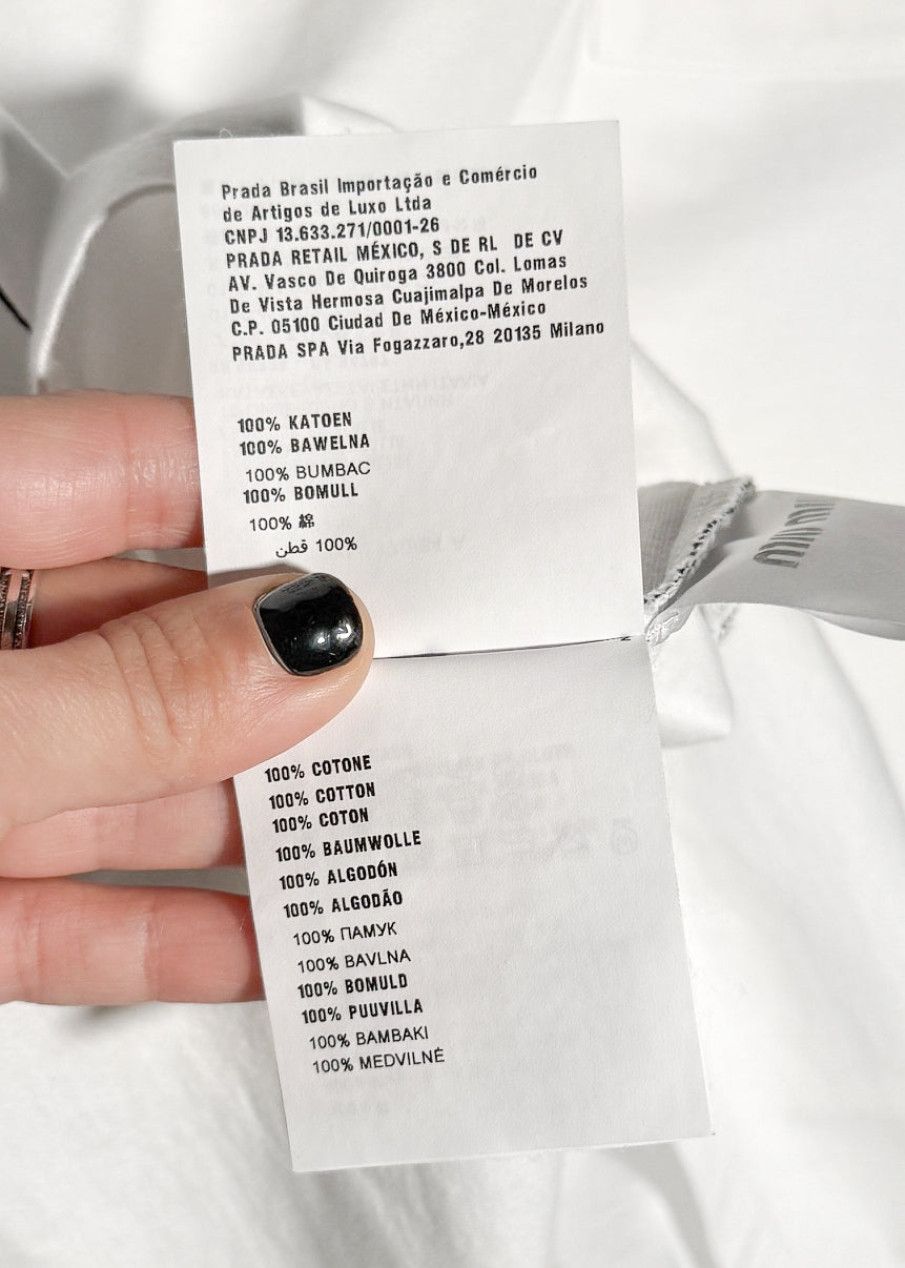 Miu Miu Miu Miu 2018 White T-shirt with Logo Detail Size M / US 6-8 / IT 42-44 - 7 Thumbnail