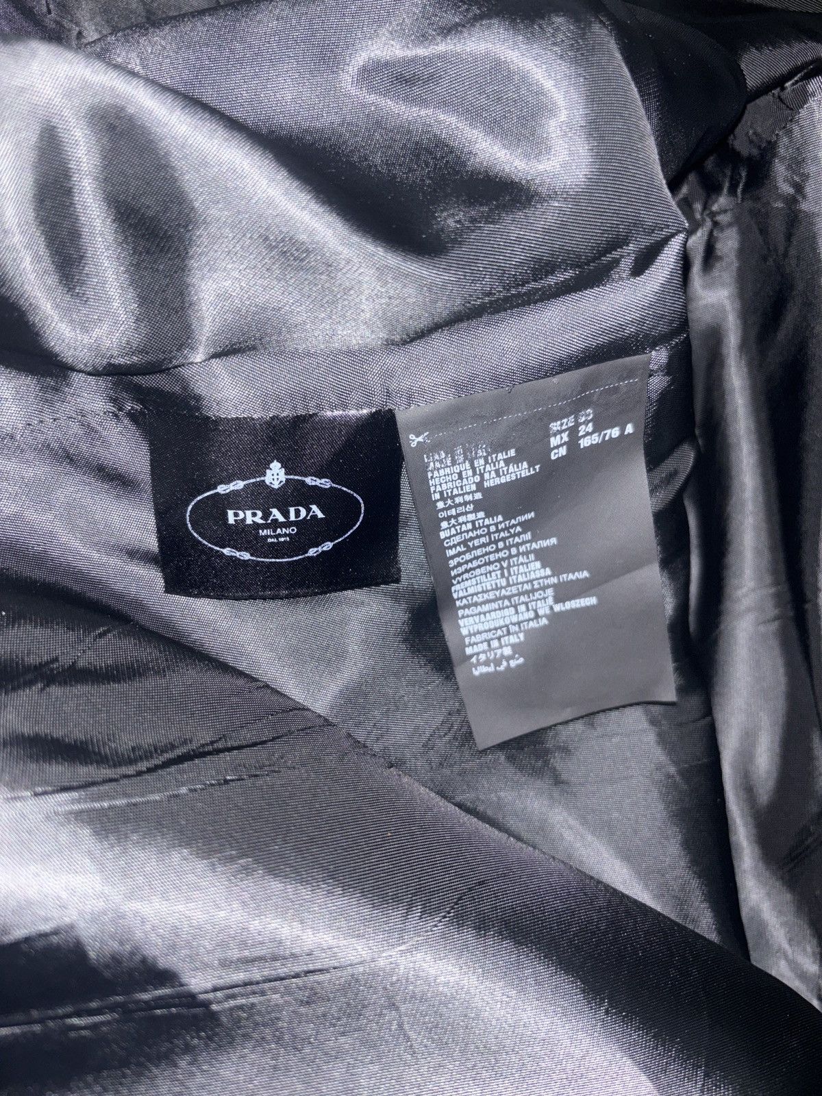 Prada FREE TAX! Christophe Chemin Collabs Printed Silk Jacket Size US M / EU 48-50 / 2 - 13 Thumbnail