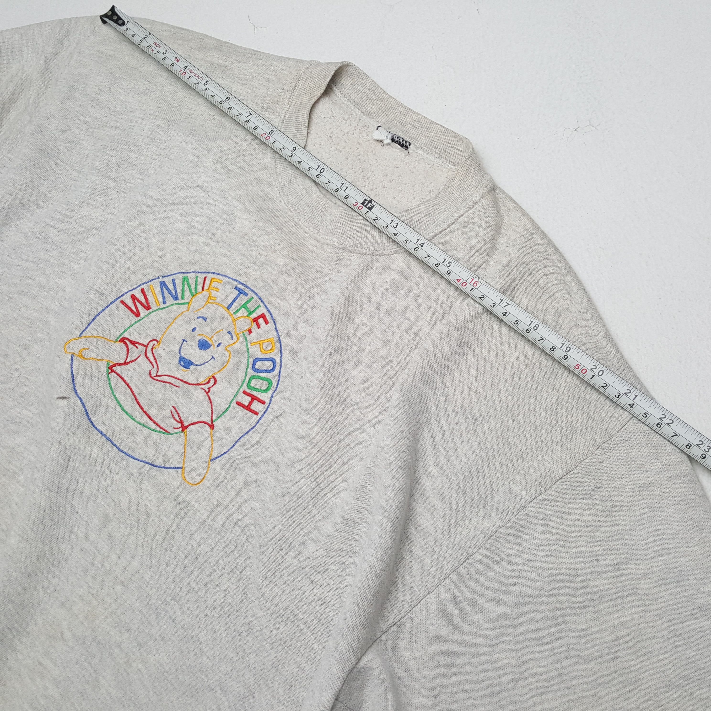 Cartoon Network × Vintage Vintage WINNIE THE POOH American Cartoon Promo Sweatshirts Size US L / EU 52-54 / 3 - 4 Thumbnail