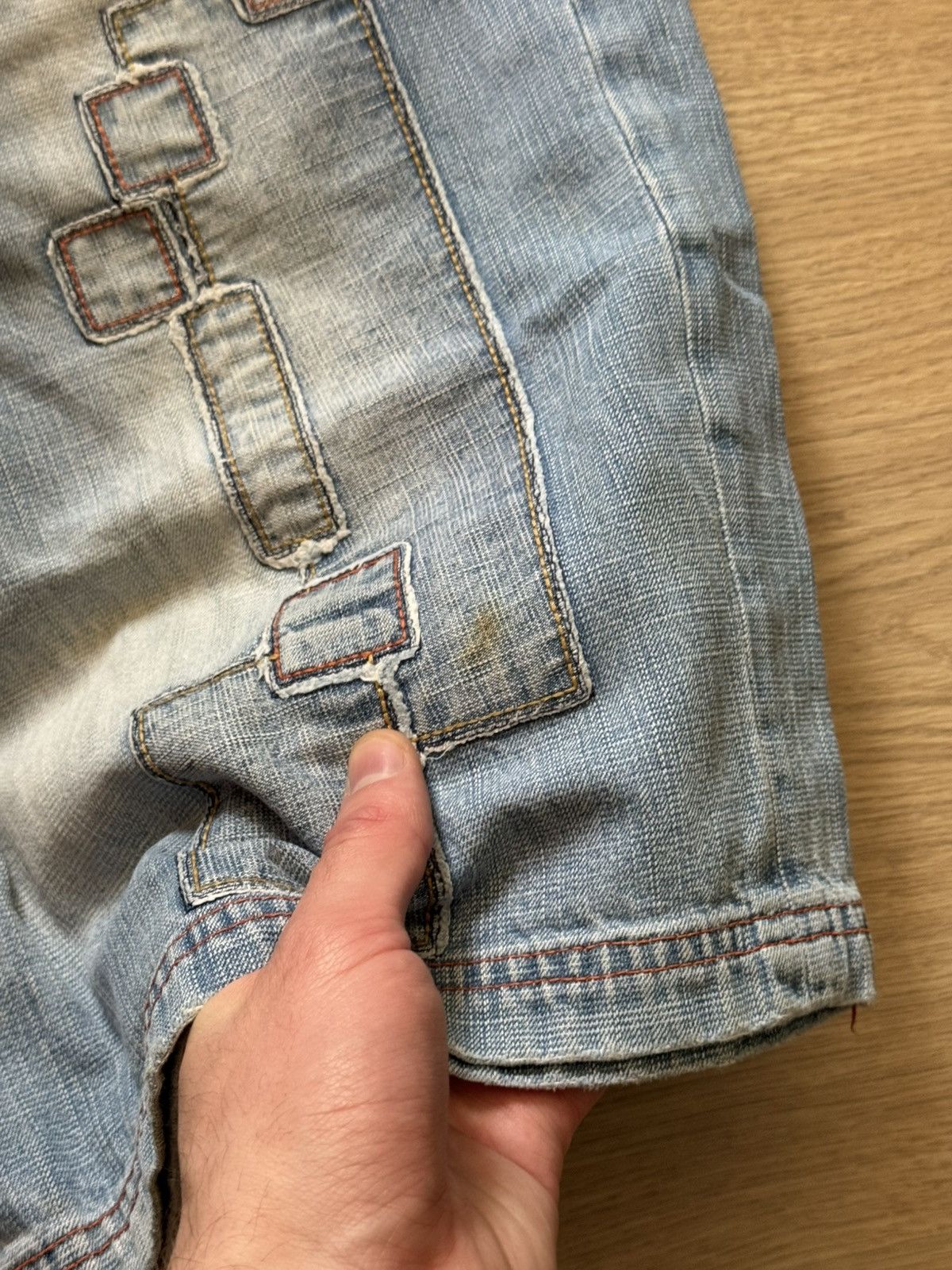 Pepe Jeans Vintage 00’s Pepe Jeans Baggy y2k Baggy denim Hip-Hop Shorts Size US 36 / EU 52 - 5 Thumbnail