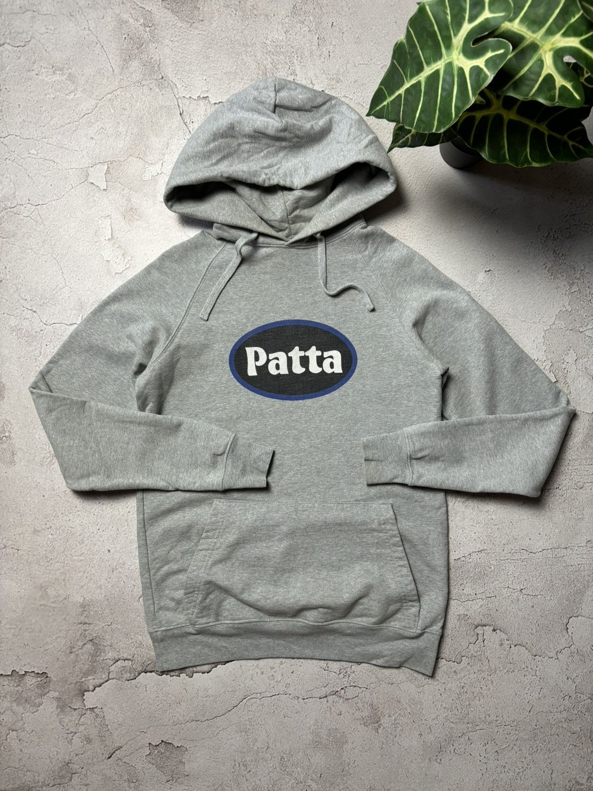Patta Patta Hoodie logo gray mens Size US M / EU 48-50 / 2 - 1 Thumbnail