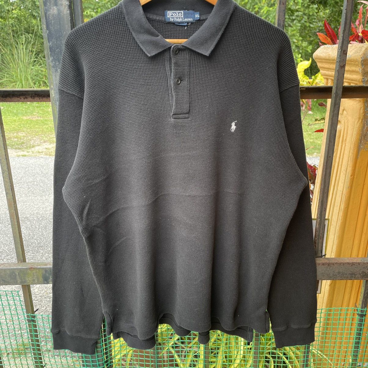 Polo Ralph Lauren 🔥Vintage Polo Ralph Lauren Long Sleeves Waffle Polos Shirts Size US XL / EU 56 / 4 - 5 Thumbnail