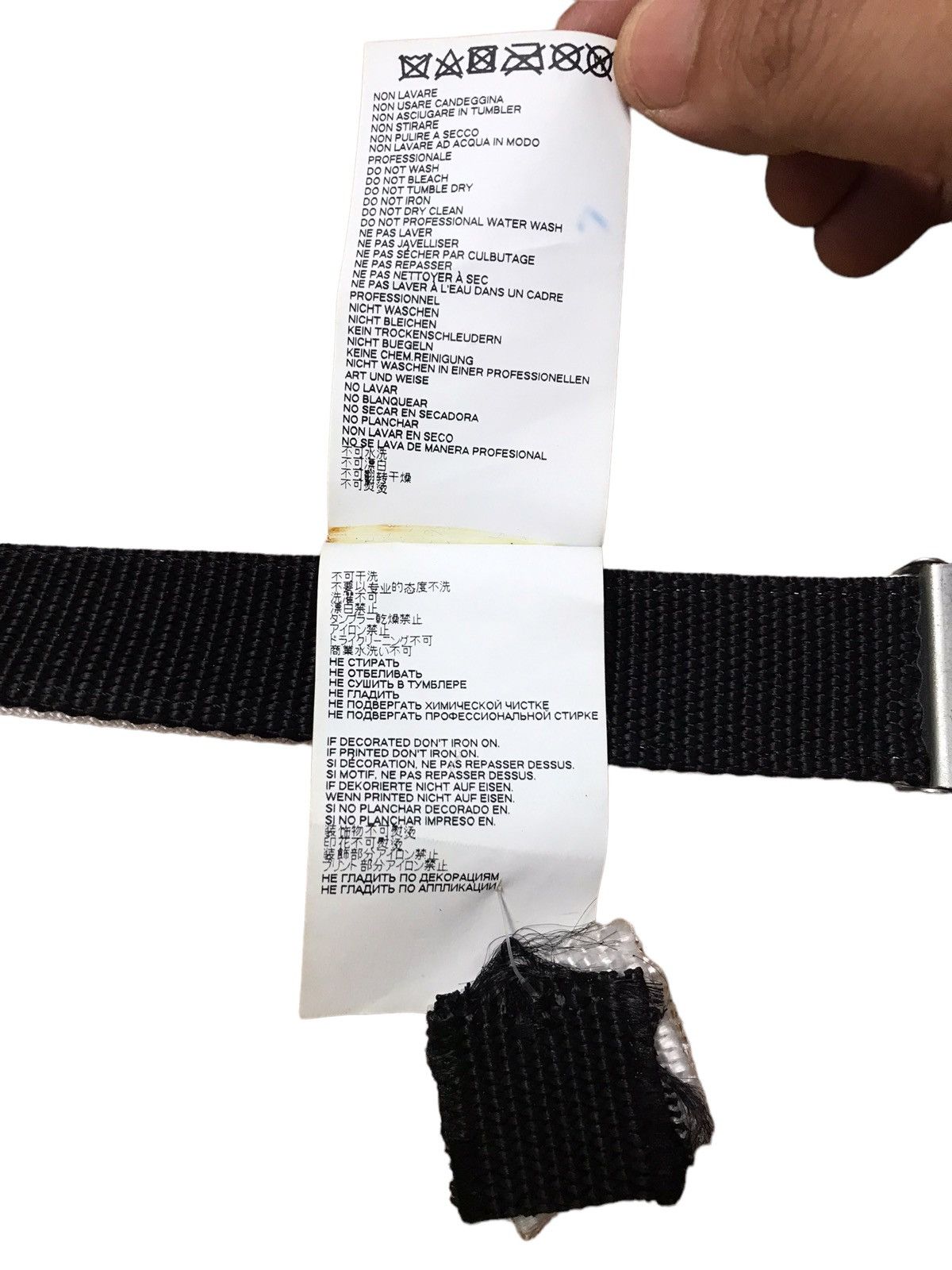 Maison Margiela Maison Margiela Double Strap Belt Size ONE SIZE - 8 Thumbnail