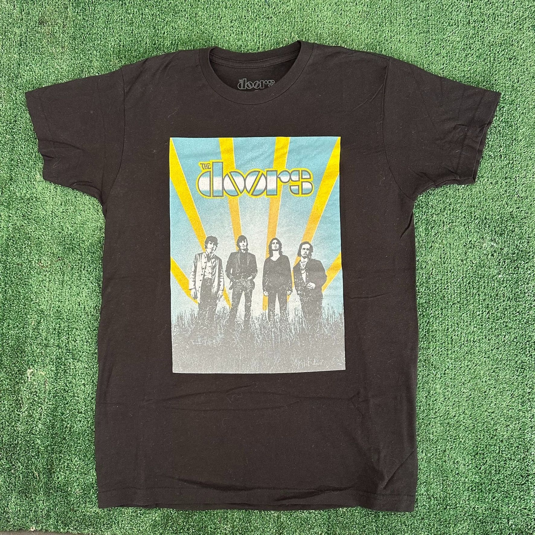 Band Tees Vintage Y2K The Doors T-Shirt Psychedelic Rock Band Tee Size US M / EU 48-50 / 2 - 1 Thumbnail